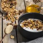 granola au beurre de cajou et aux graines de courge