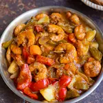 crevettes saute es aux le gumes