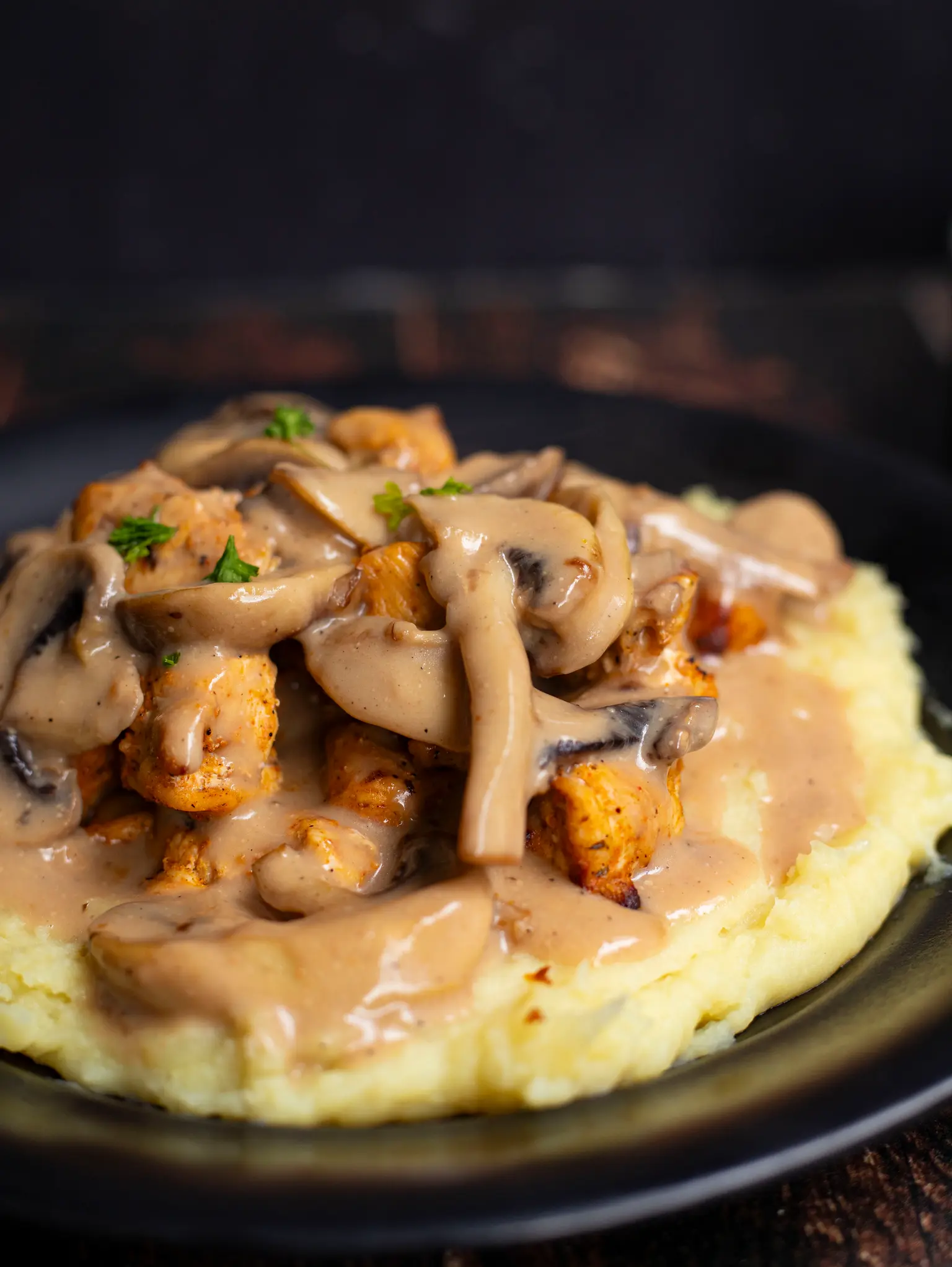 poulet champignon