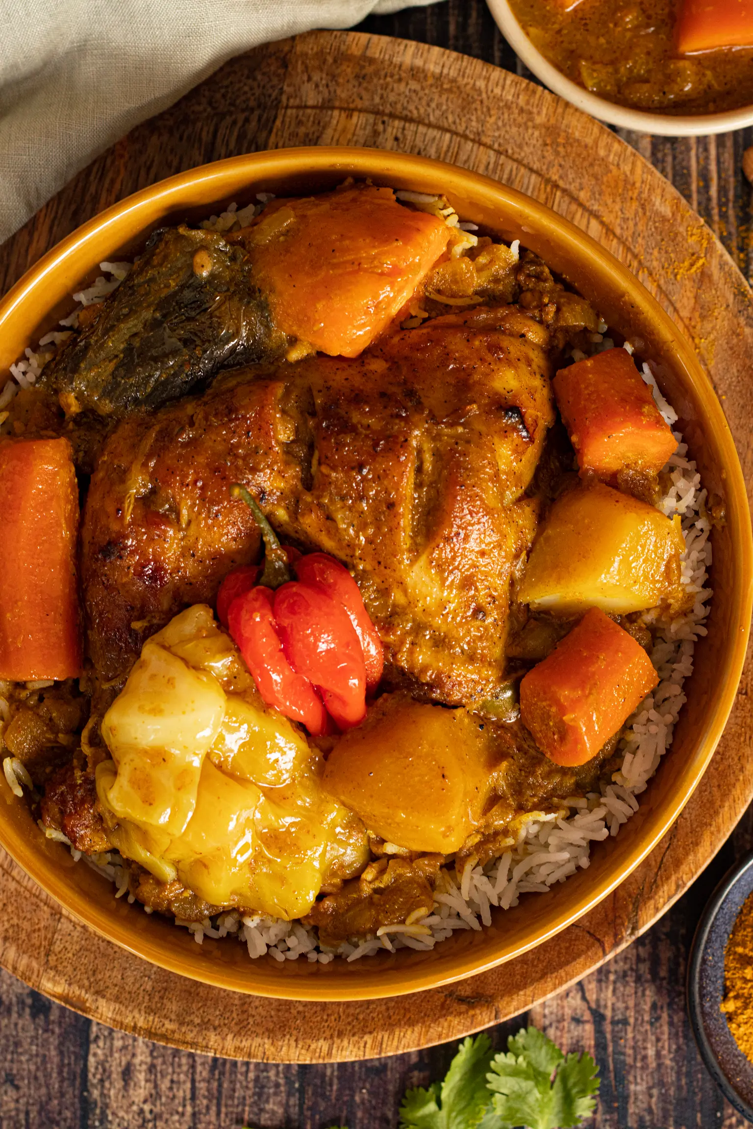 thiou carry guinar legume