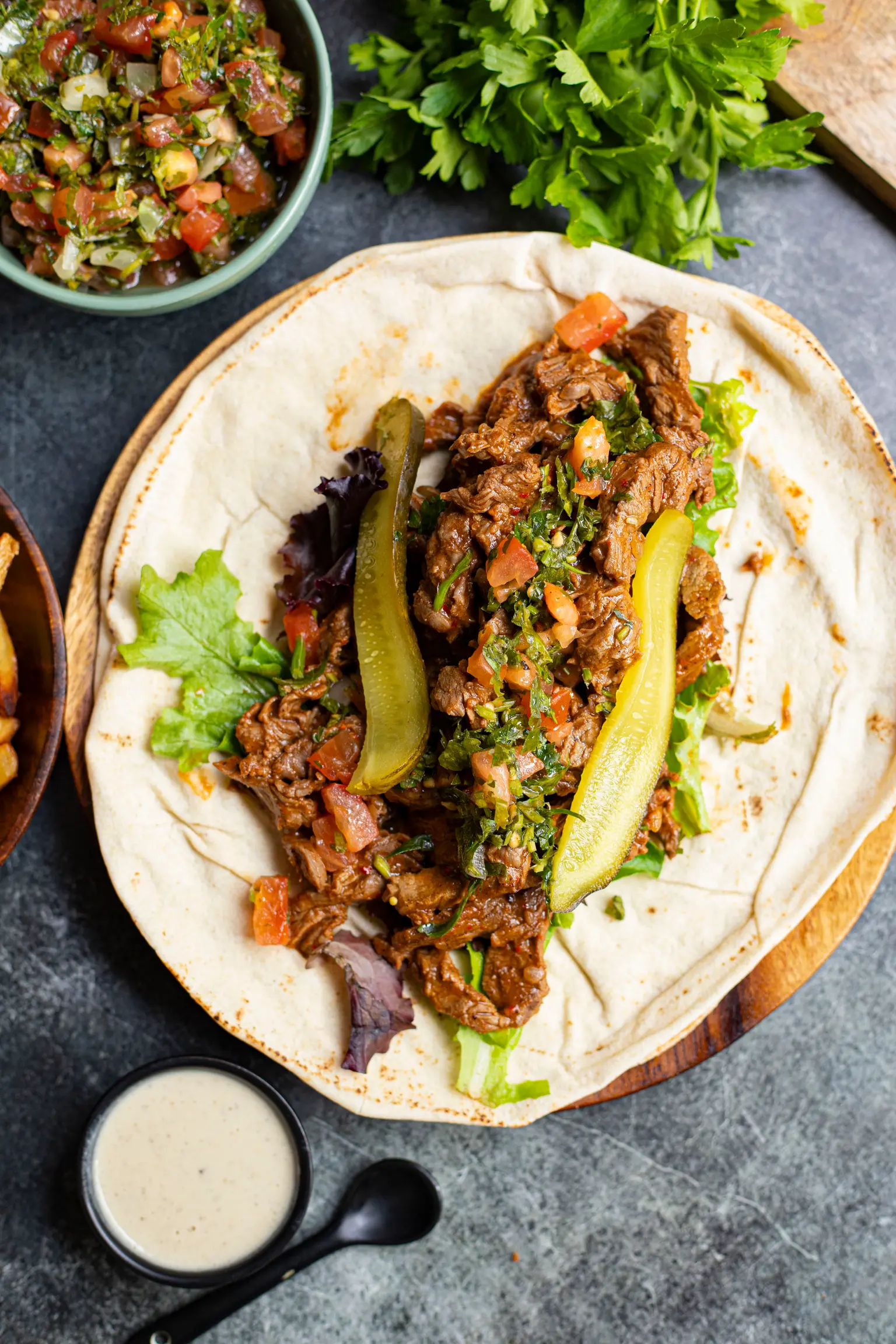 chawarma viande