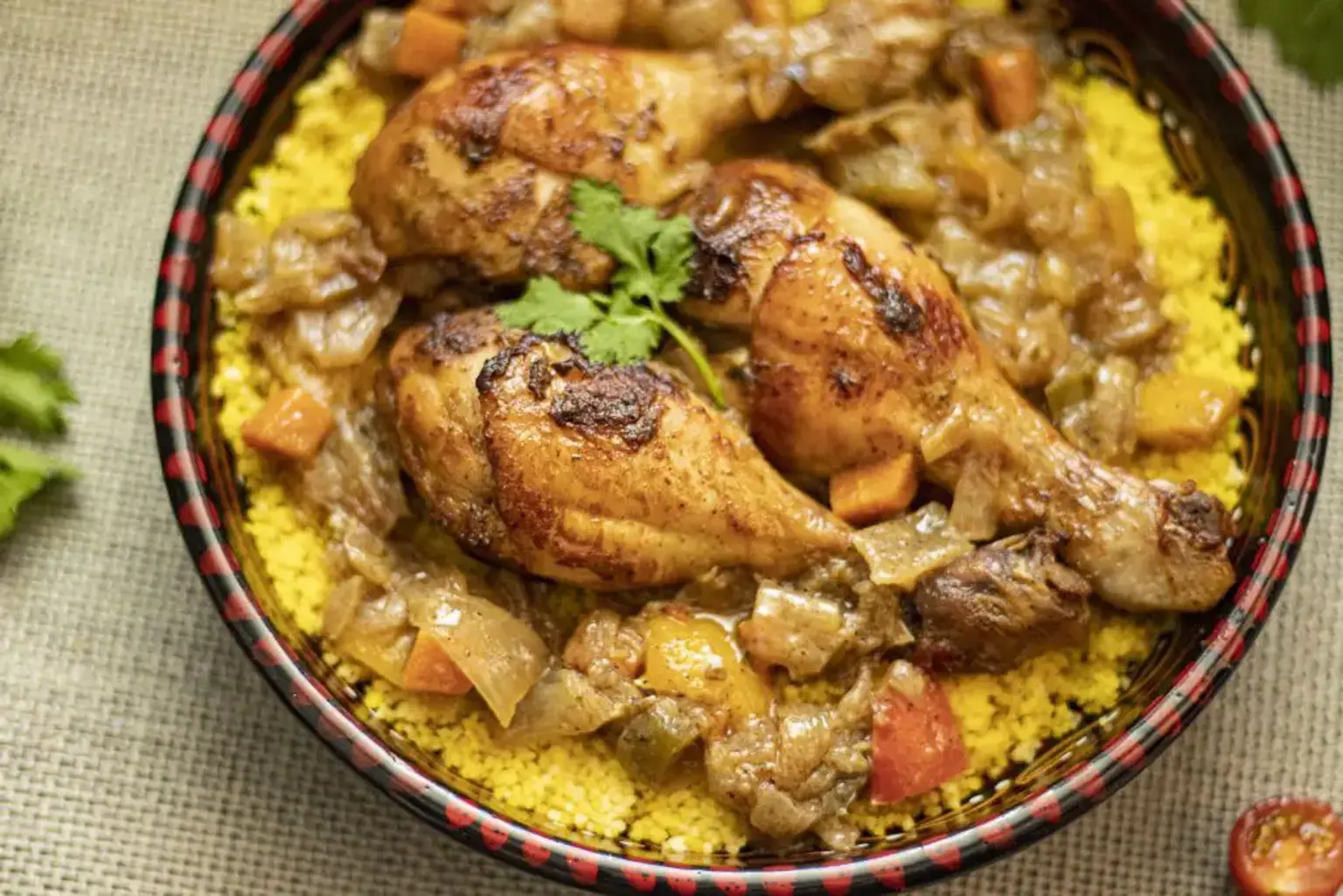 couscous au poulet a la senegalaise