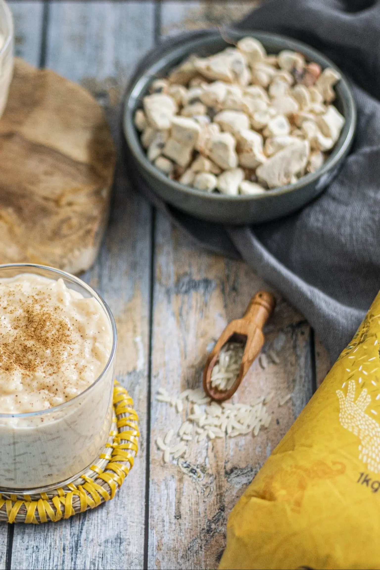 riz au lait cremeux au bouye baobab et lait de coco sombi