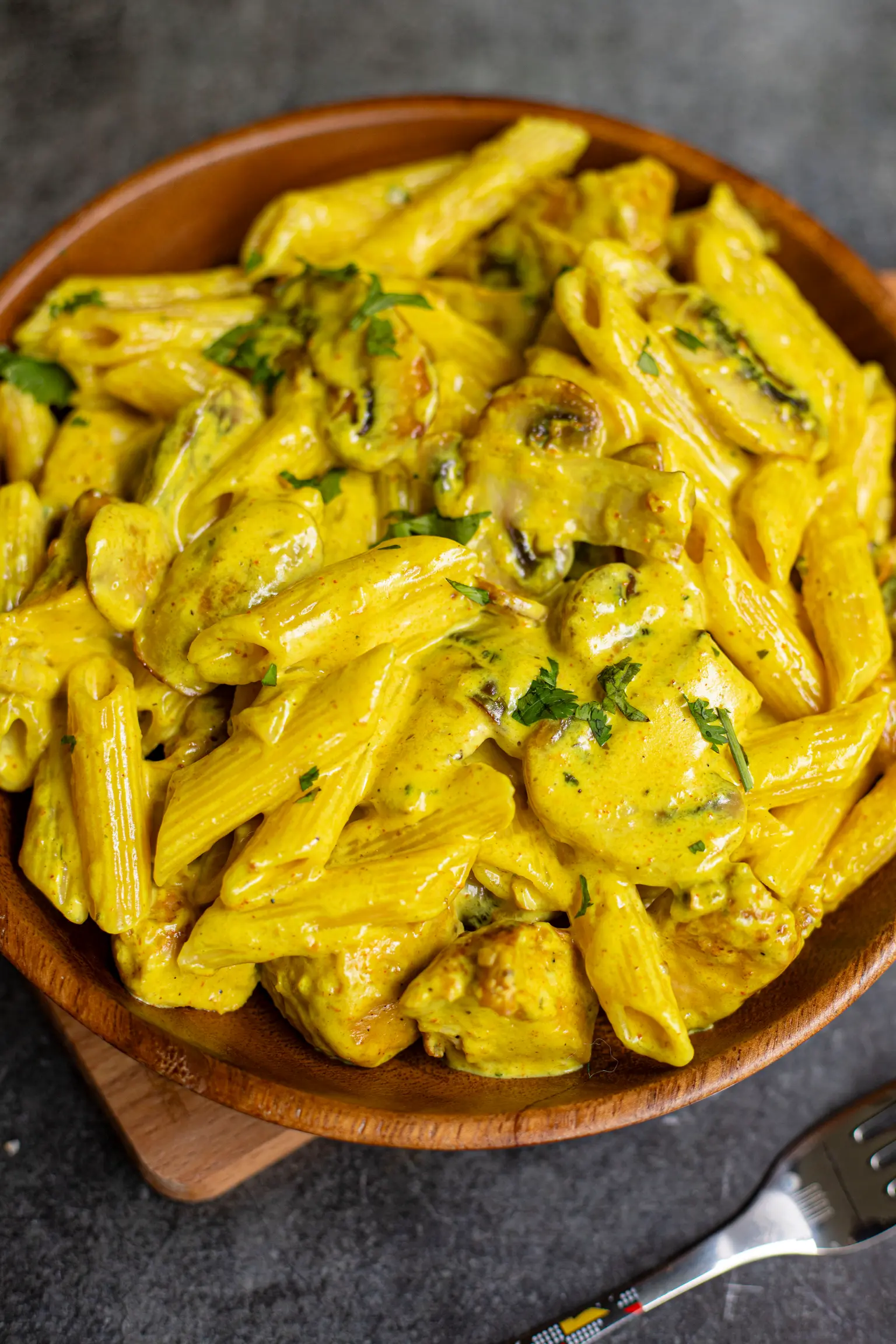 poulet creme curry