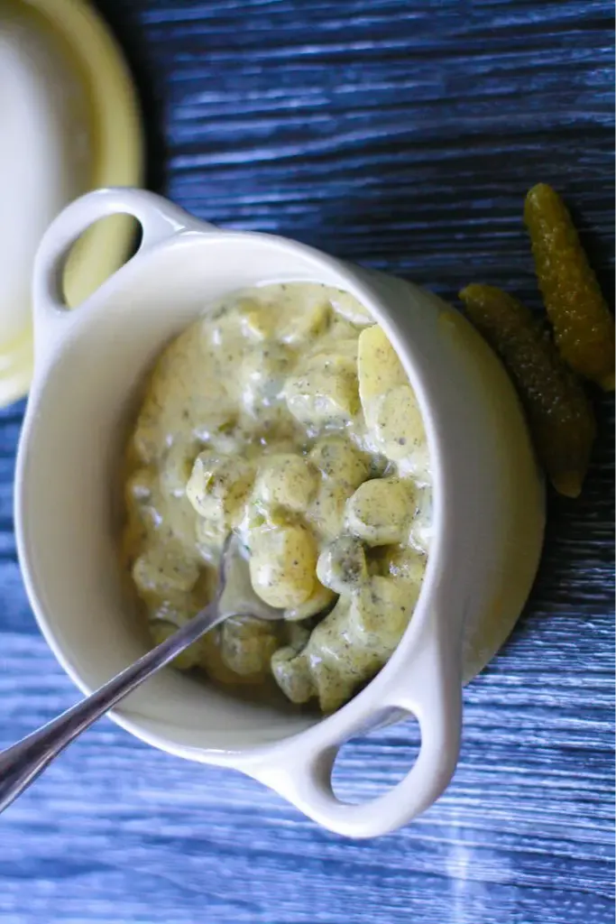 Sauce moutarde-cornichon - Aistou Cuisine