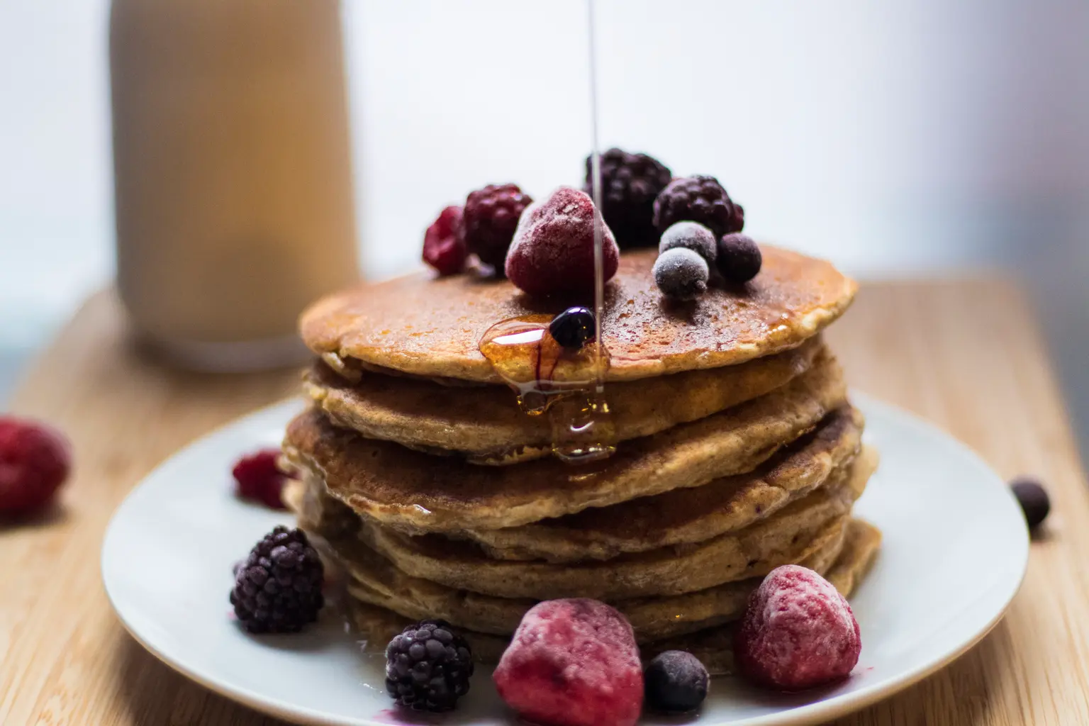 pancakes a farine de mil