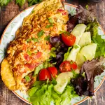 omelette aux legumes