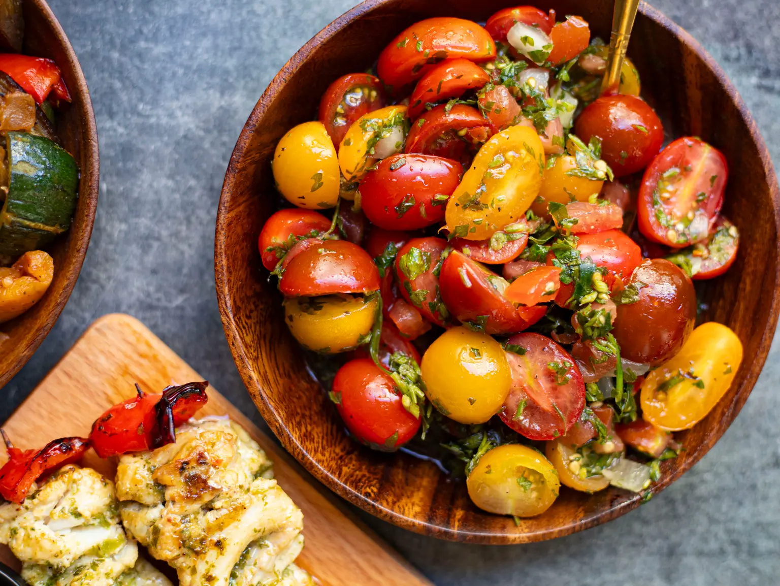 salade de tomate