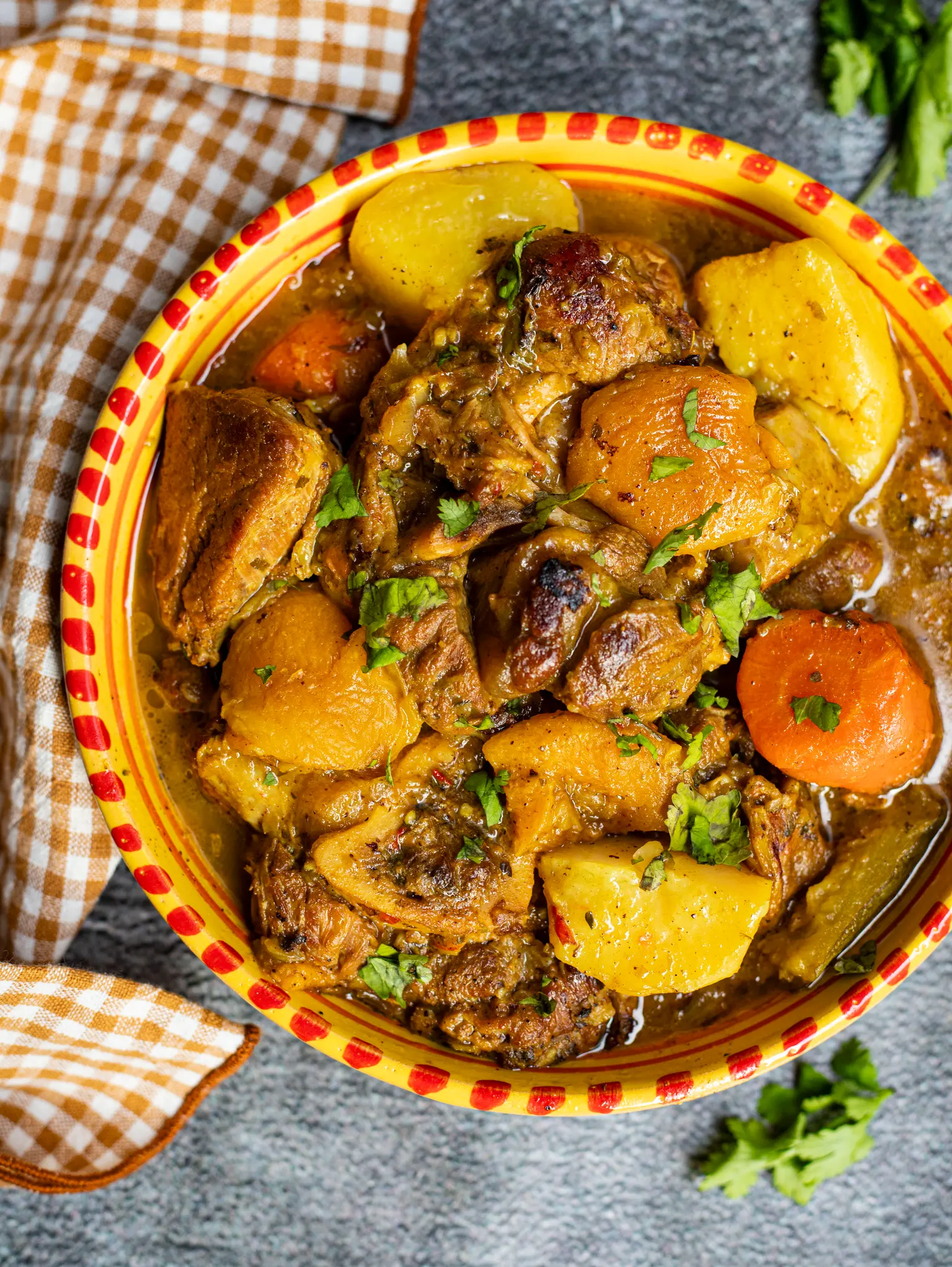 tajine de veau et abricot