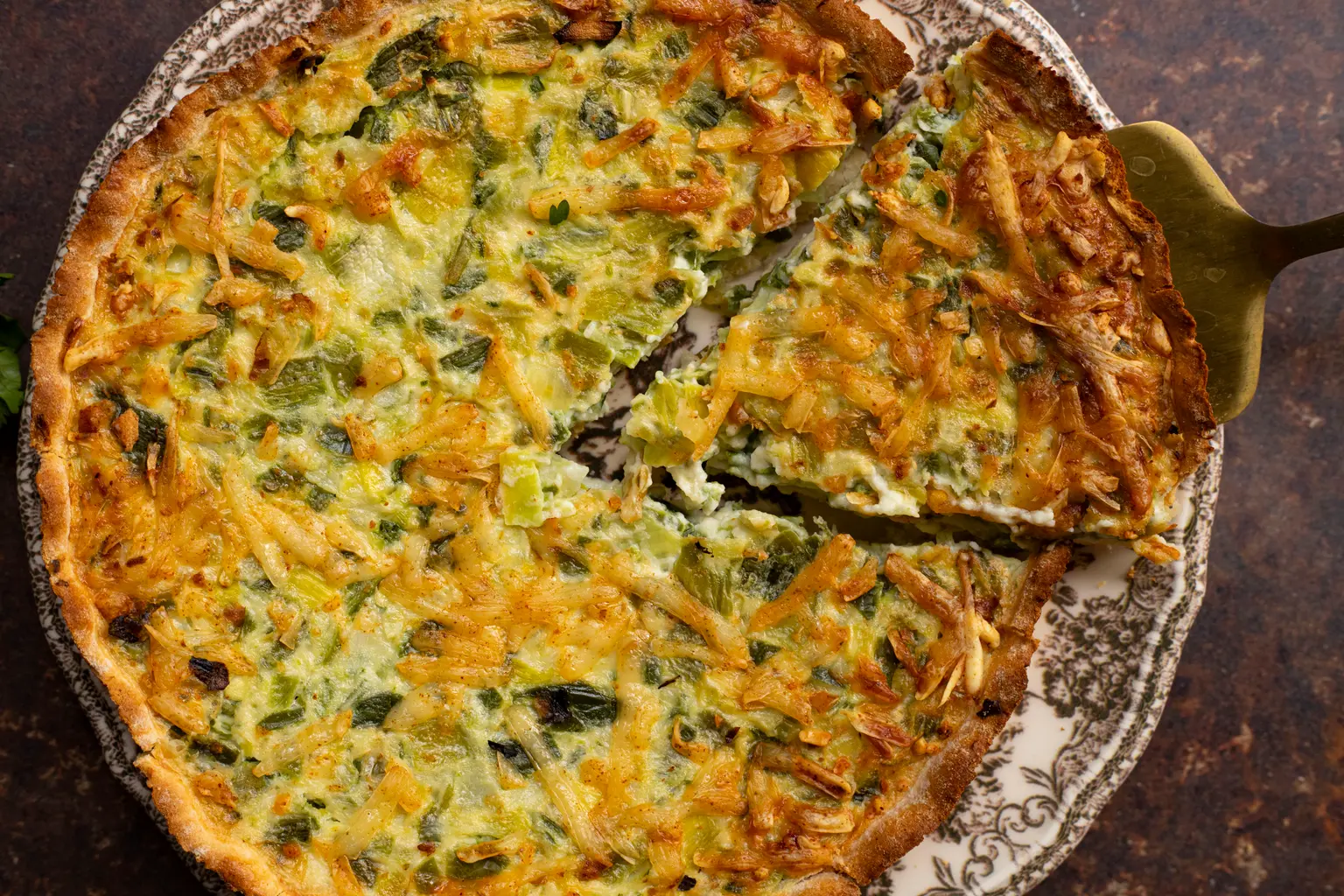 quiche poulet poireau