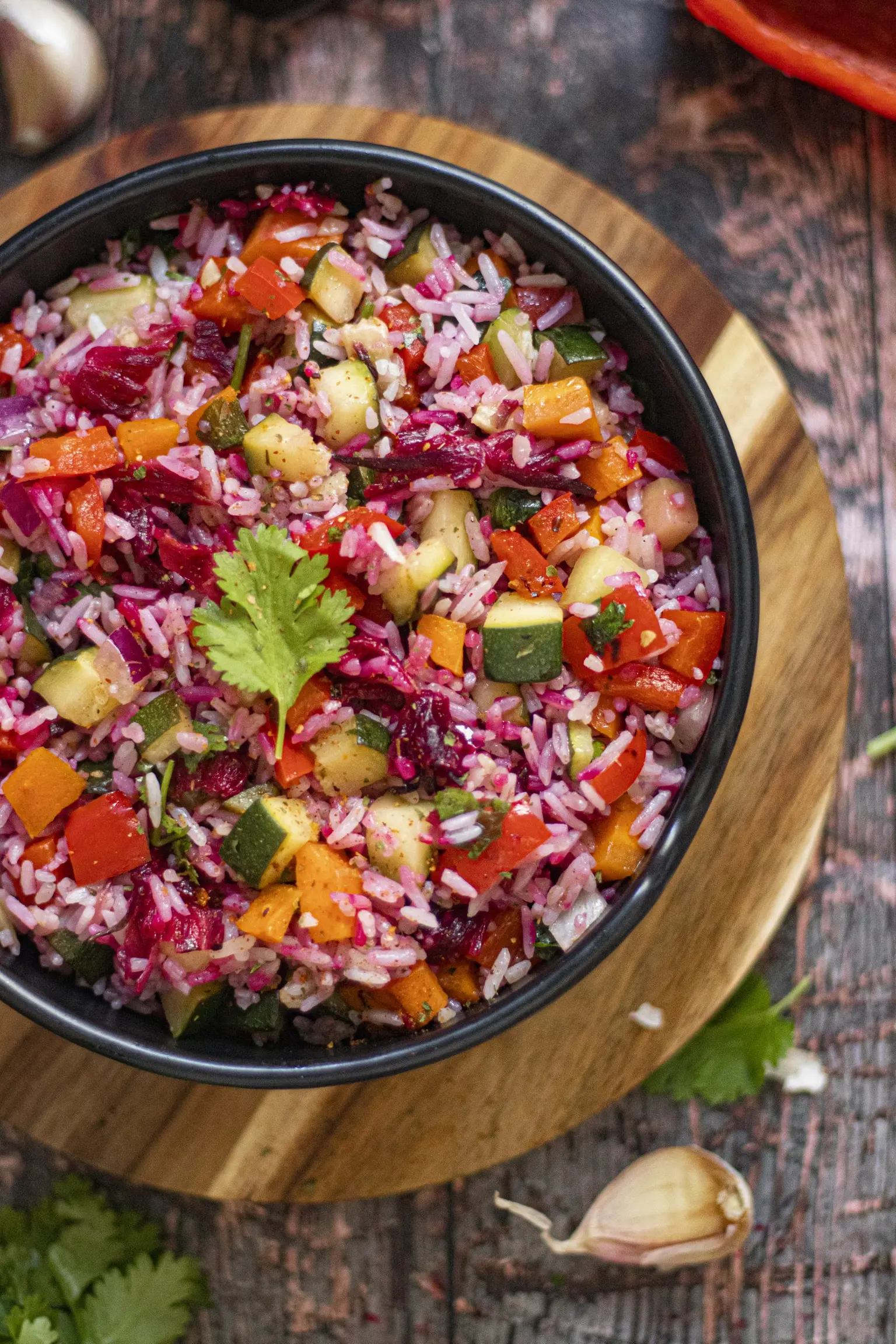 salade de riz au bissap