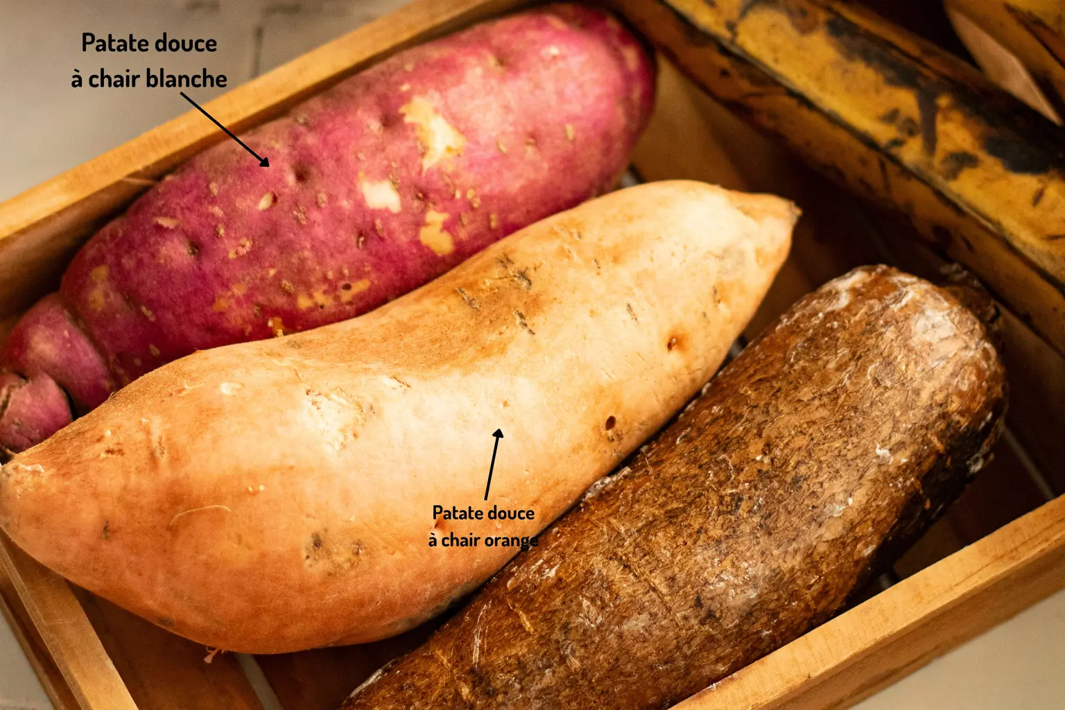 patate douce a chair