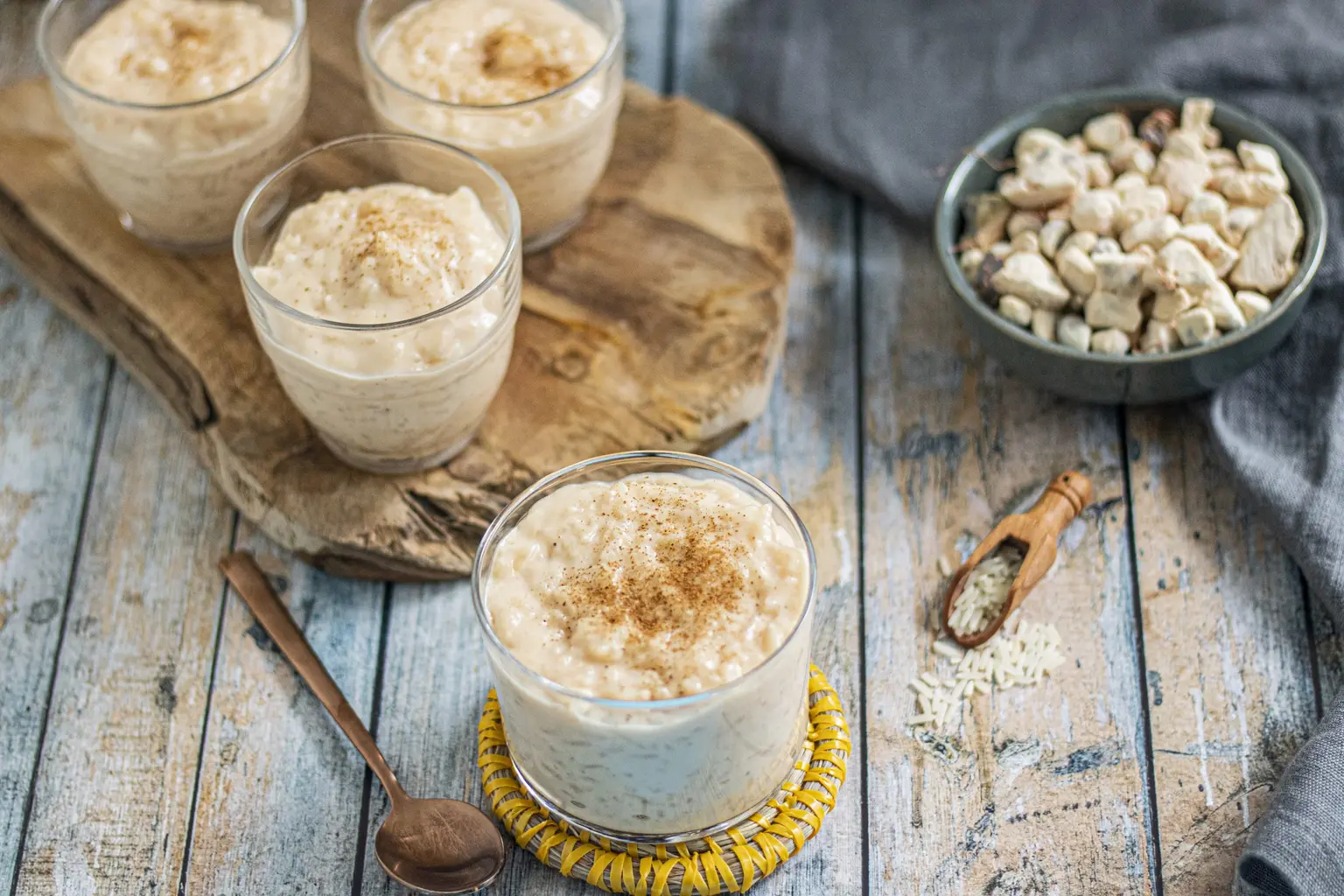 riz au lait cremeux au bouye baobab et lait de coco sombi