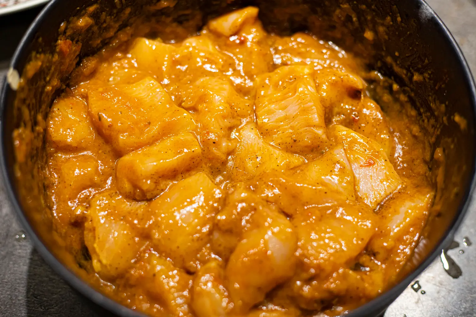 brochettes de poulet a la mangue et sauce tzatziki 2