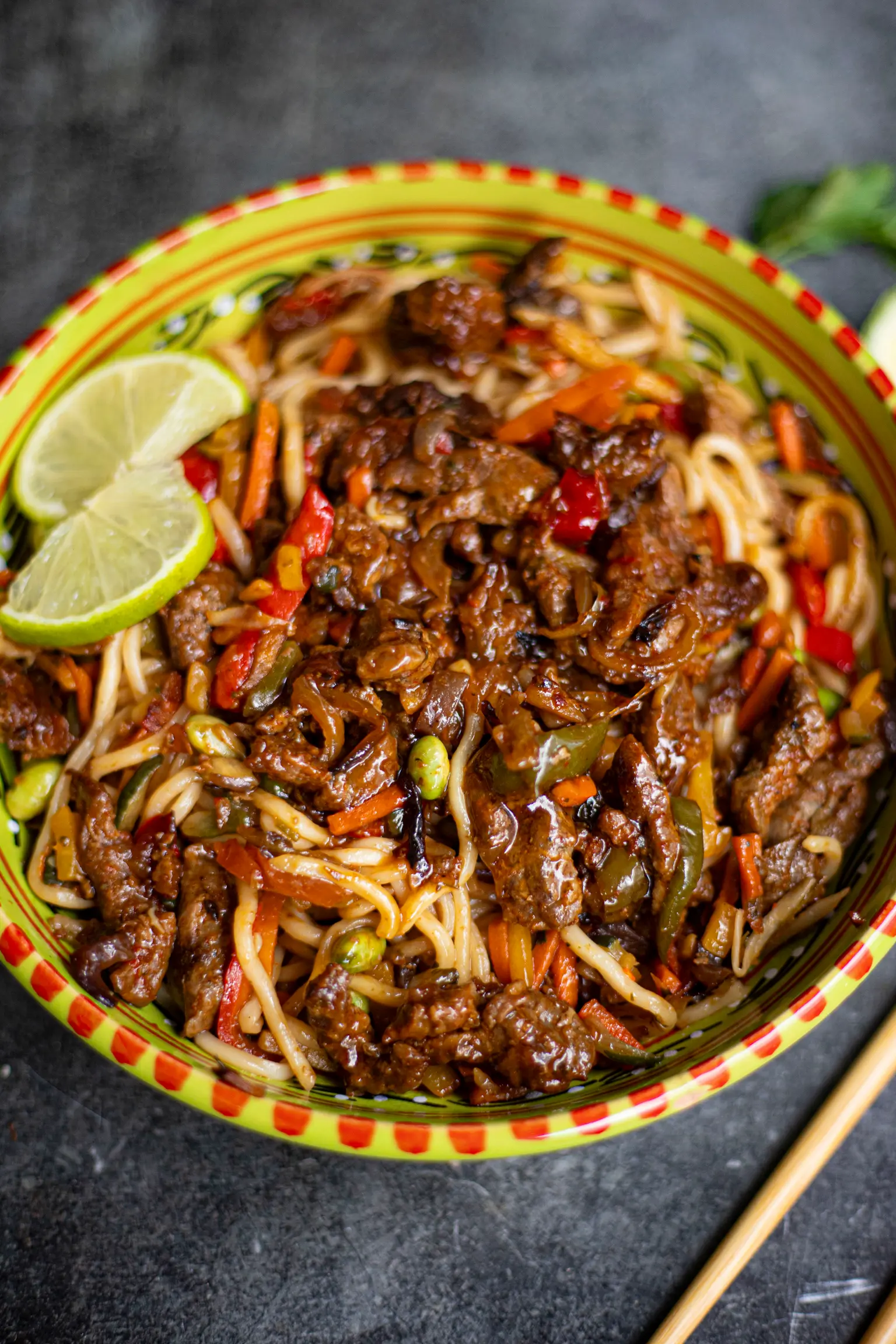 nouilles sautées