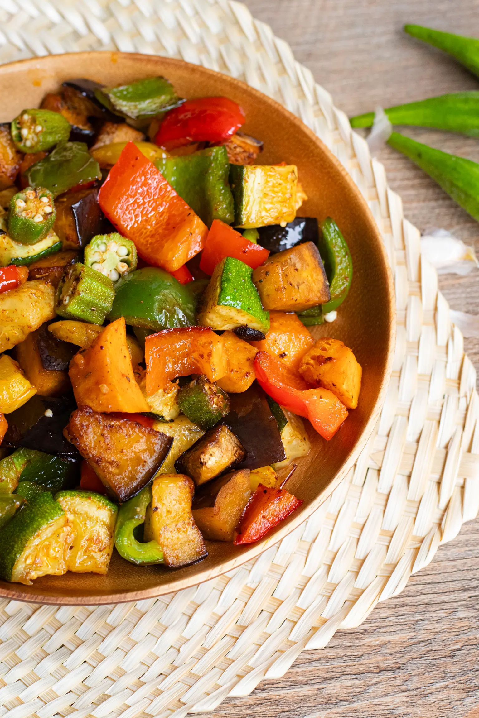 legumes du soleil et gombo