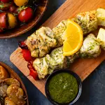 brochettes de poisson