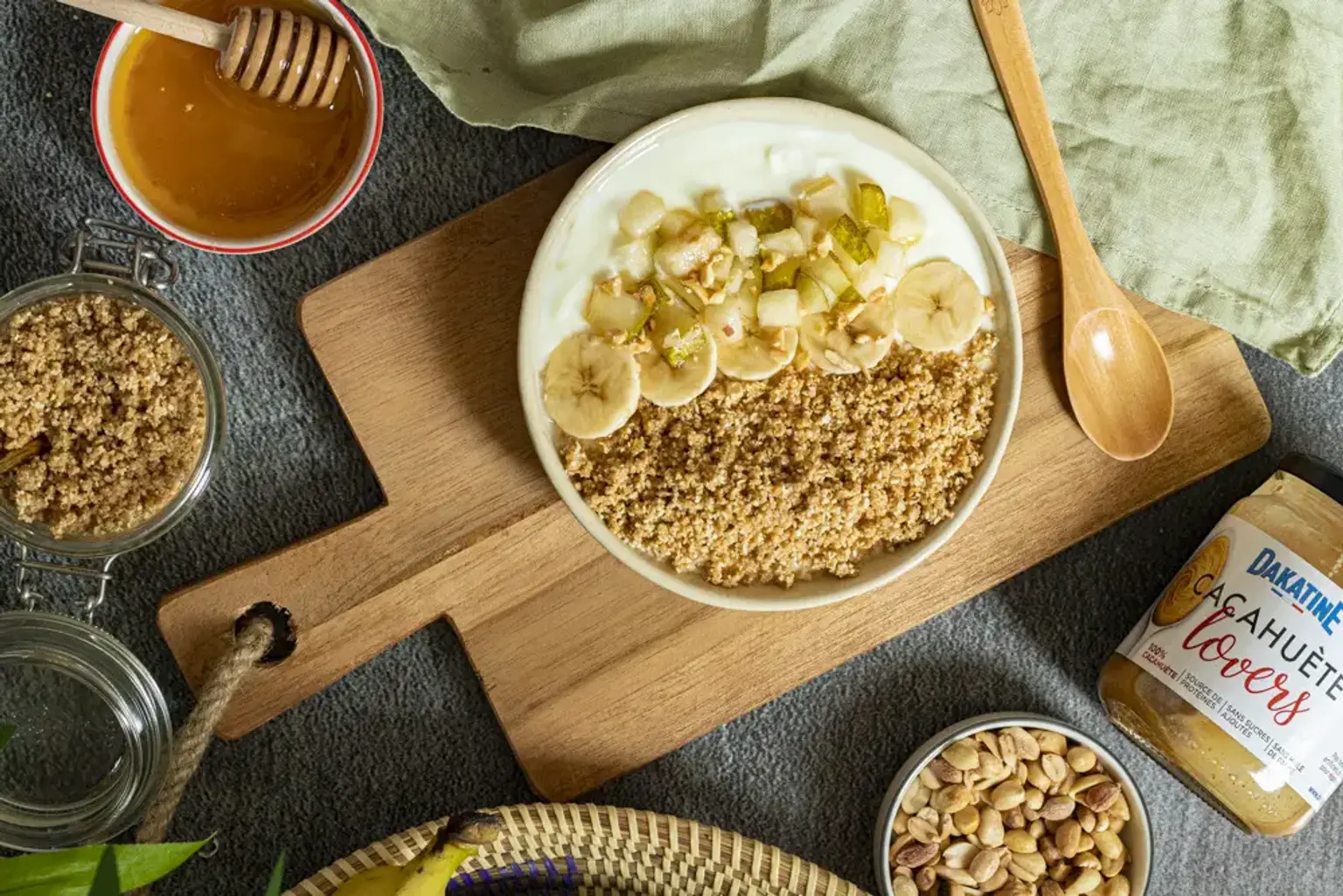 mbourake bowl bol de mbourake au fromage blanc et aux fruits