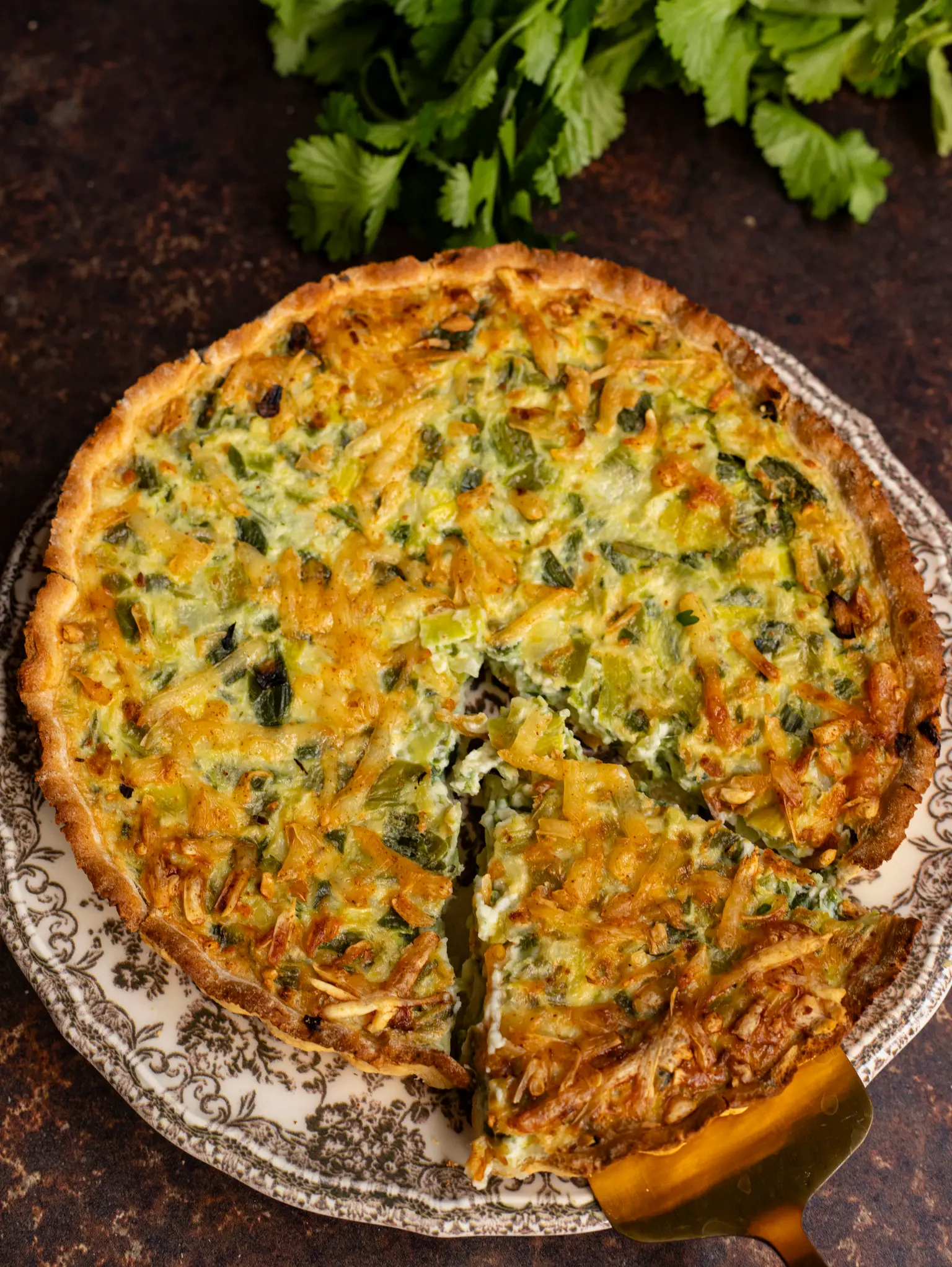 quiche poulet poireau