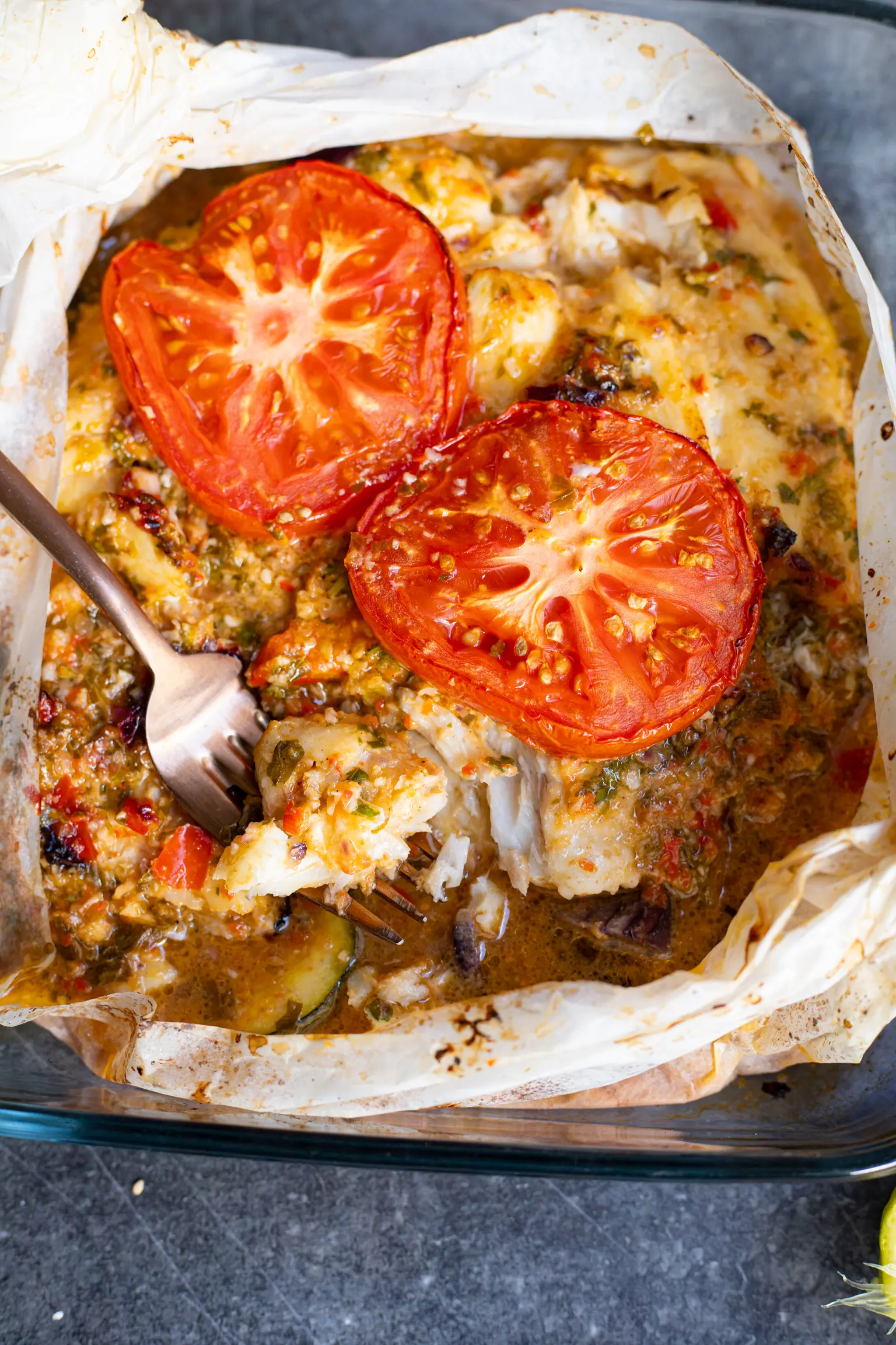 poisson en papillote