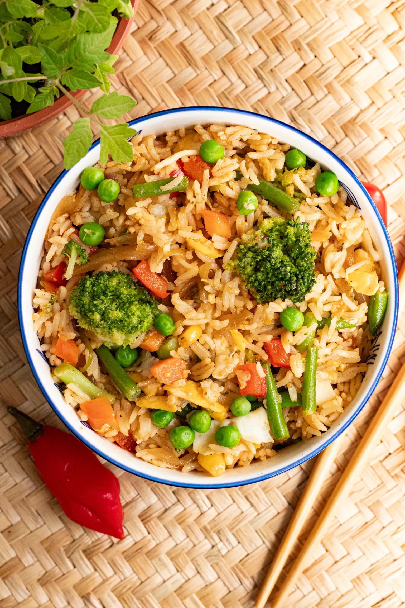 riz saute aux legumes