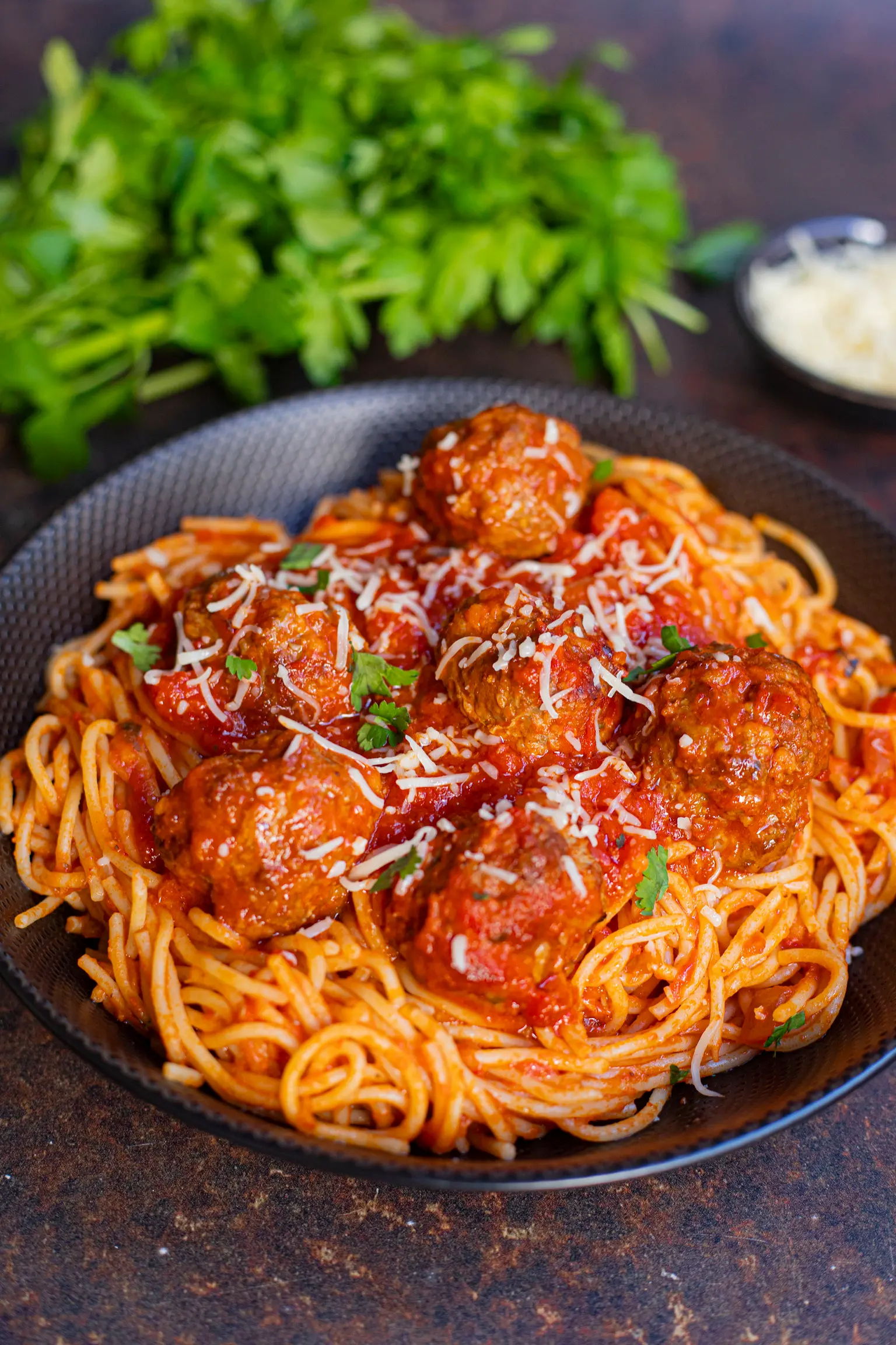 spaghetti boulettes de viande