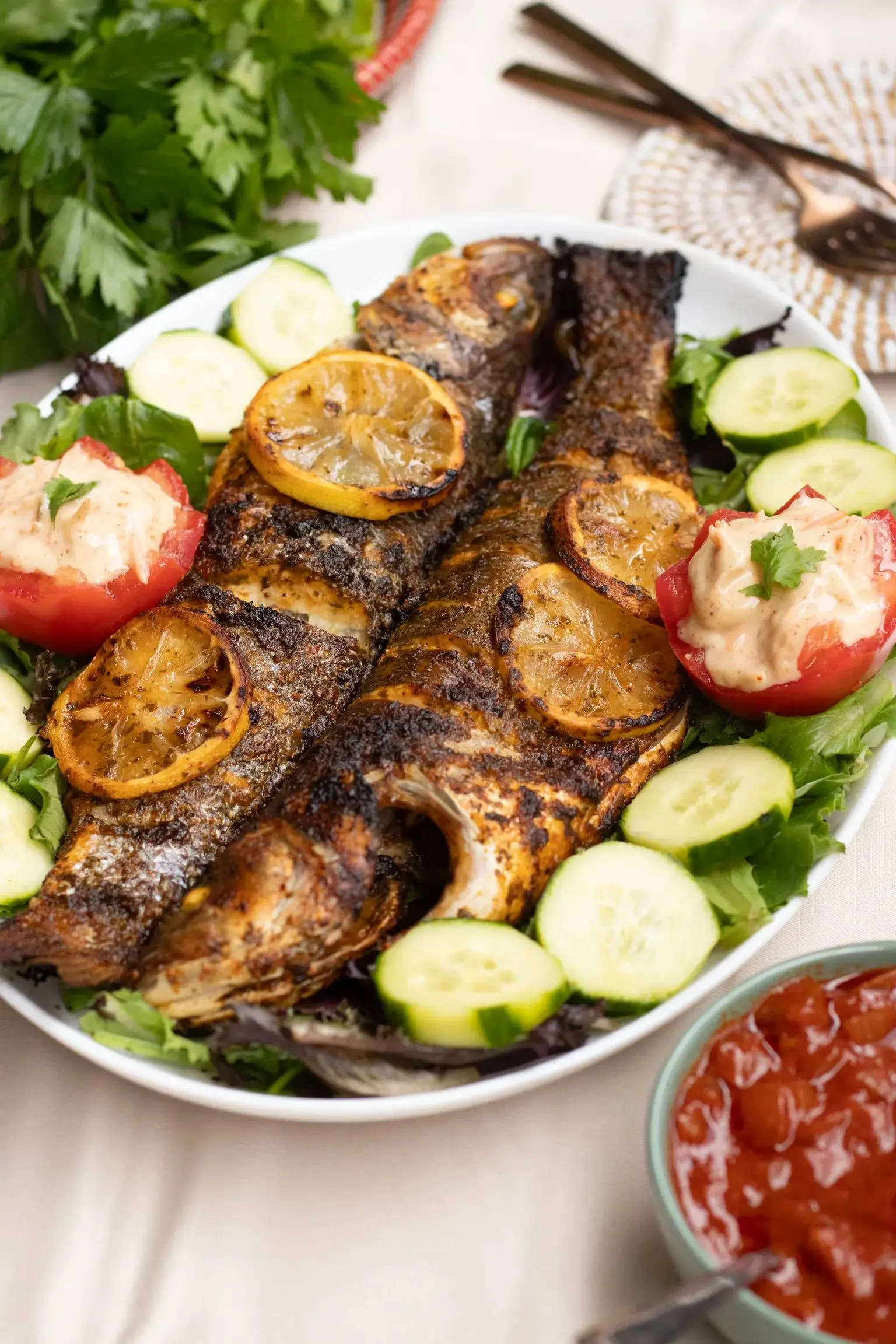 grillade de poisson