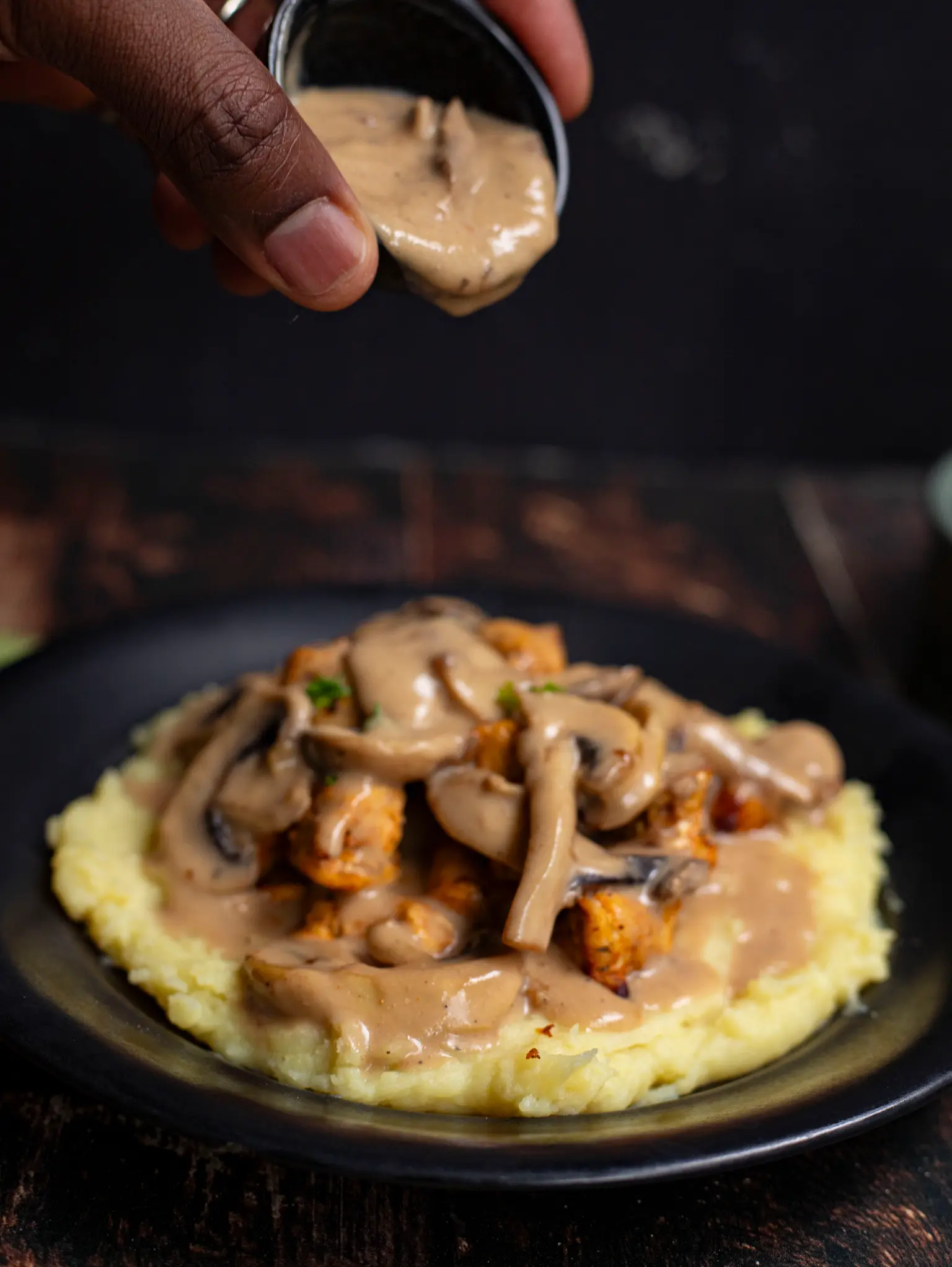 poulet champignon