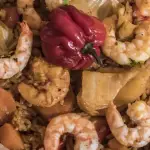 riz crevettes netetou soumbala