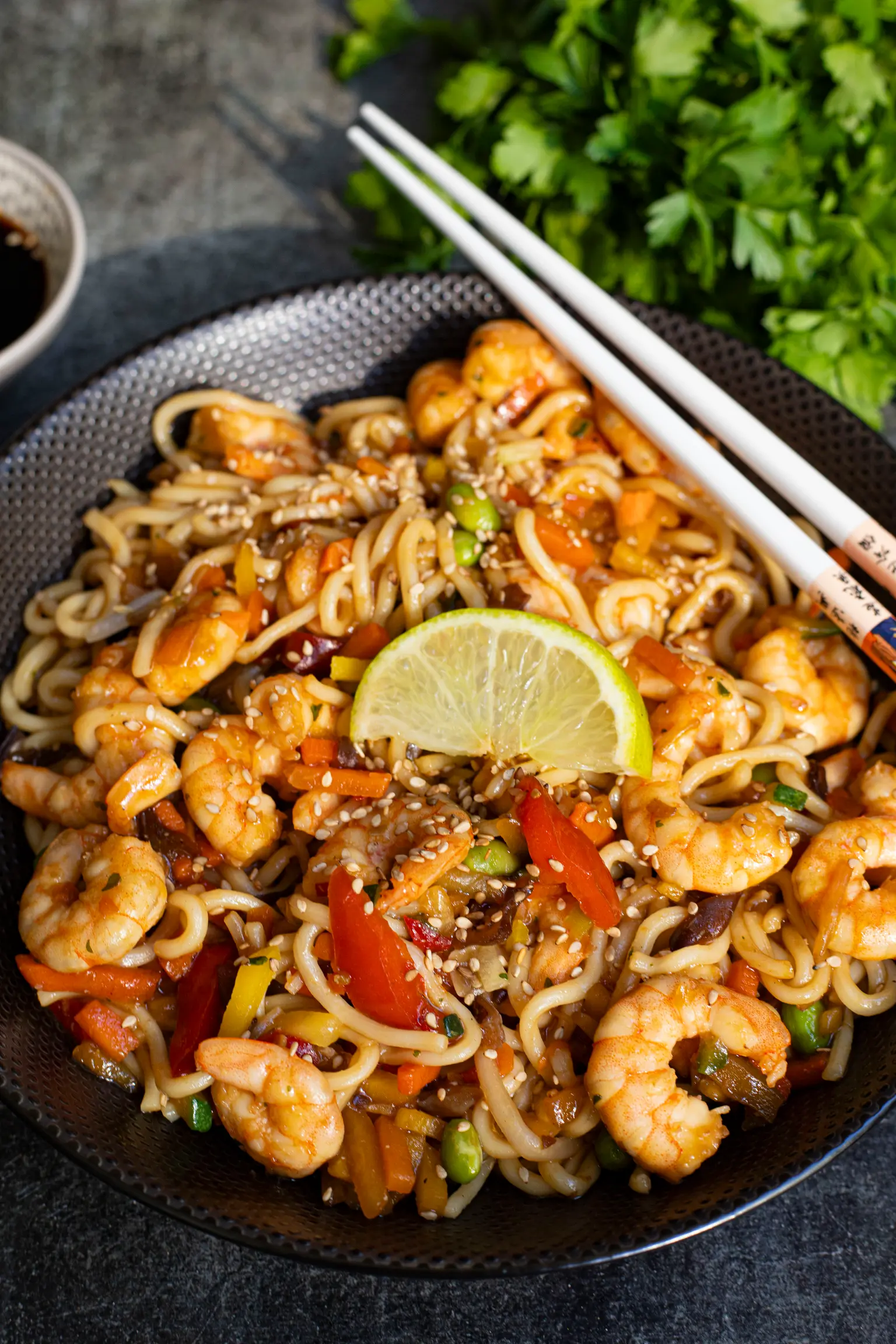 nouilles sautées