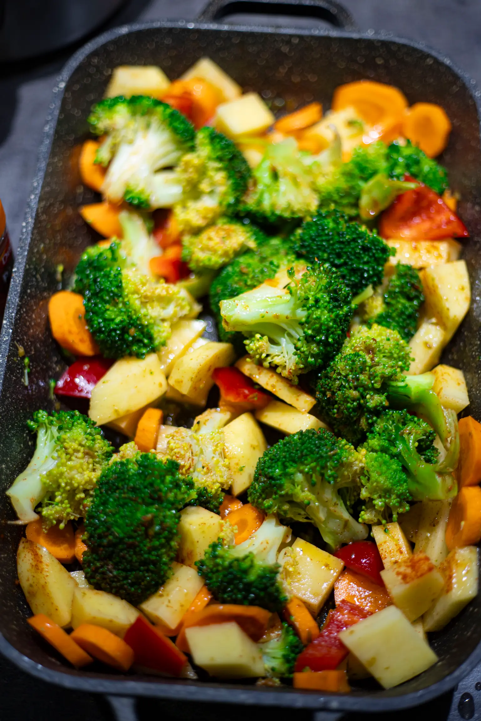 légumes rôtis au four