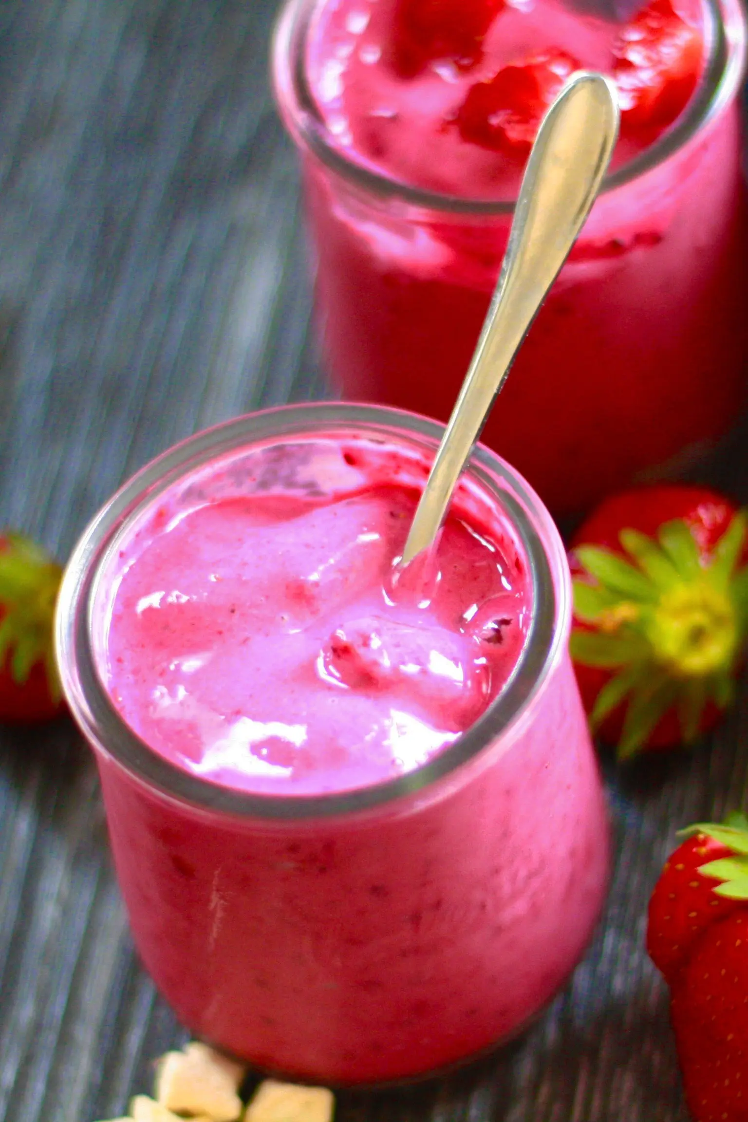 Frozen Yogurt Yaourt Glace Fruits Rouge Bouye