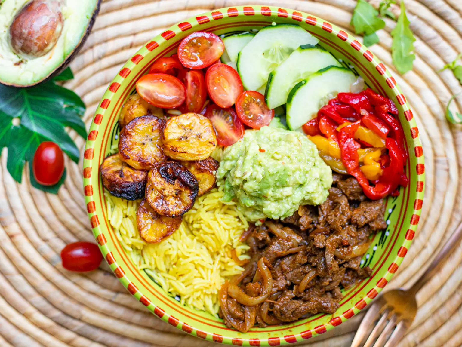 bowl riz boeuf