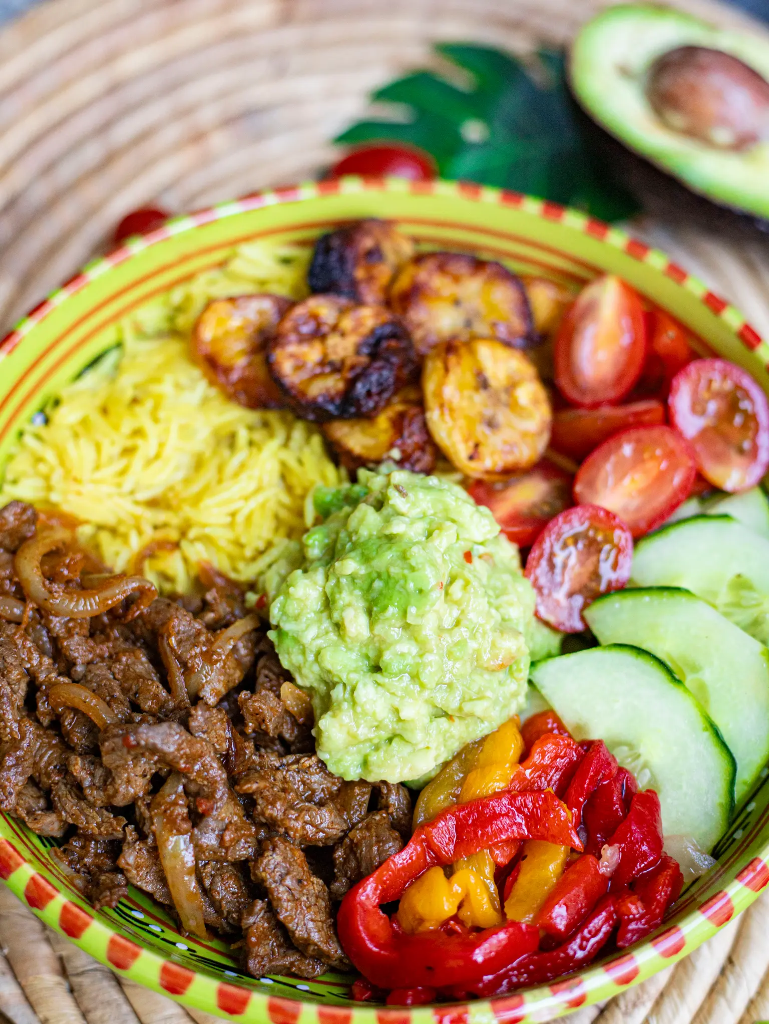 bowl riz boeuf