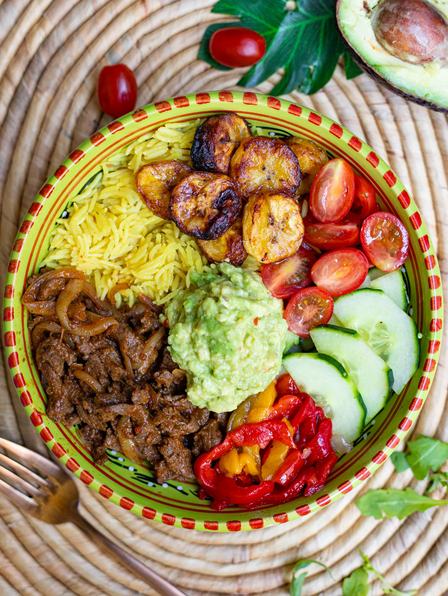bowl riz boeuf