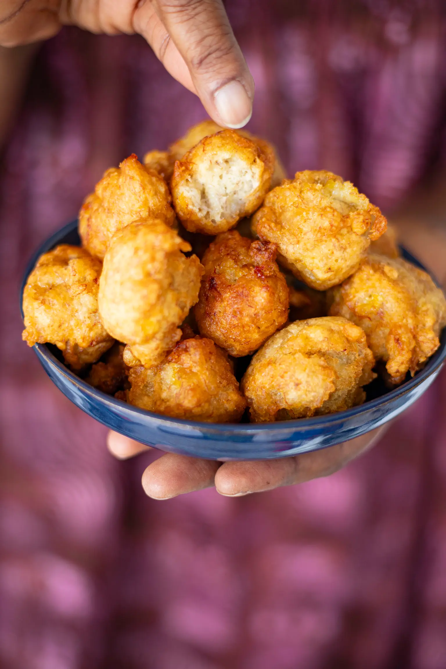 beignets moelleux de bananes