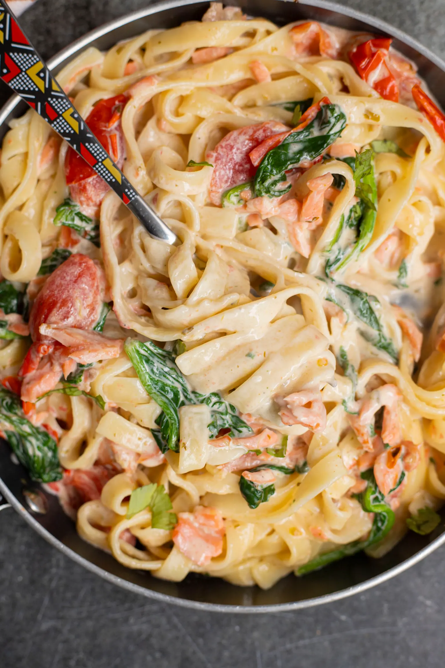 tagliatelle saumon