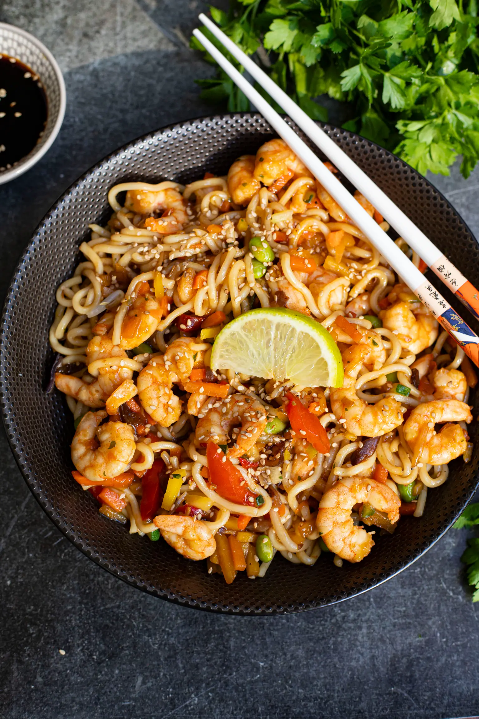 nouilles sautées
