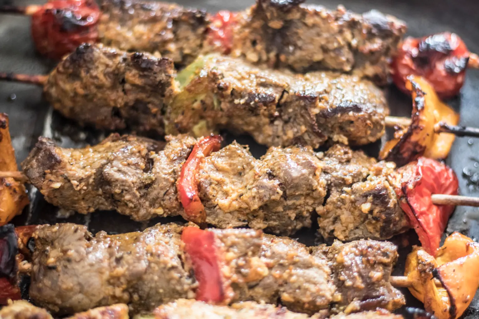 brochettes boeuf tamarin piment doux