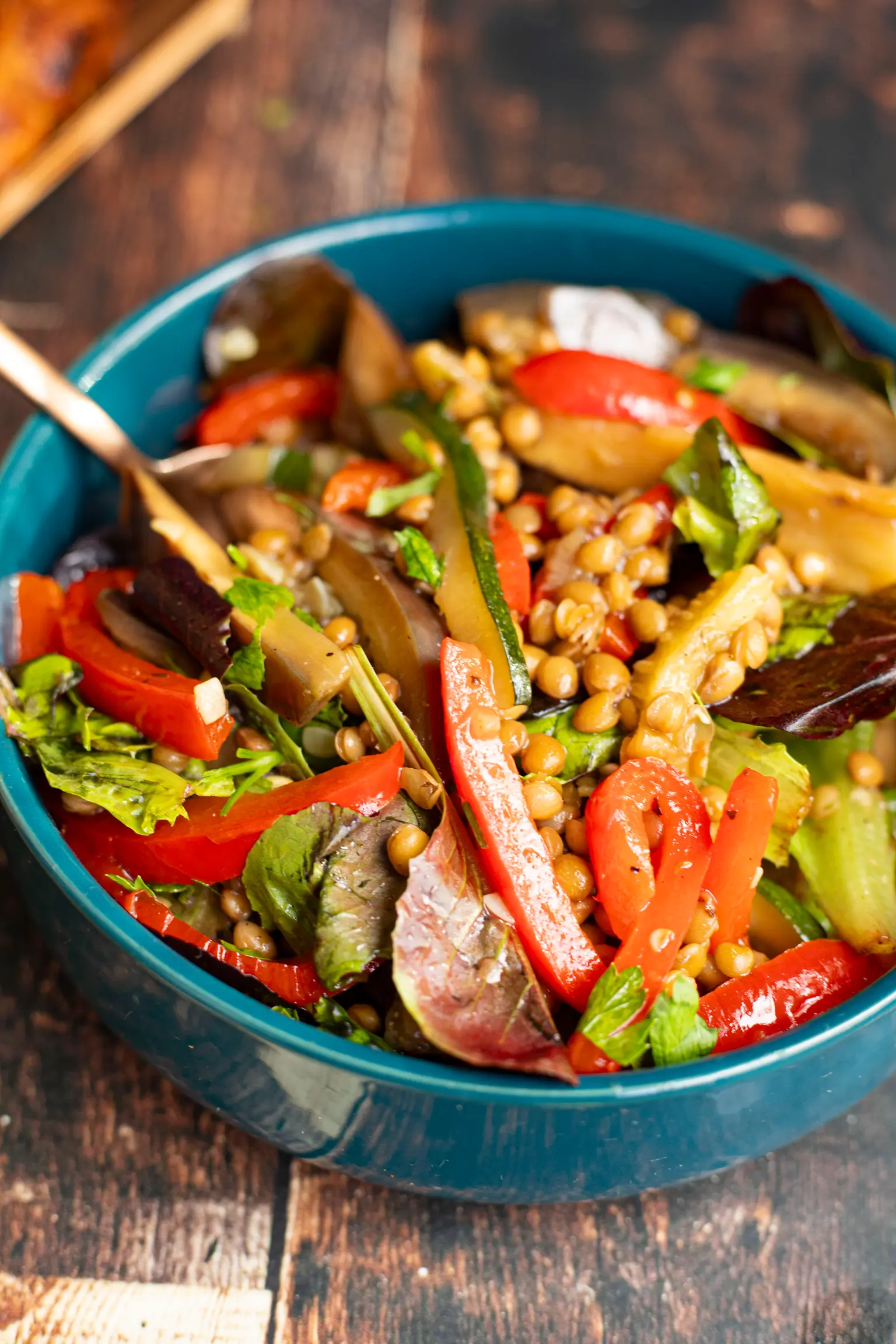 salade lentilles