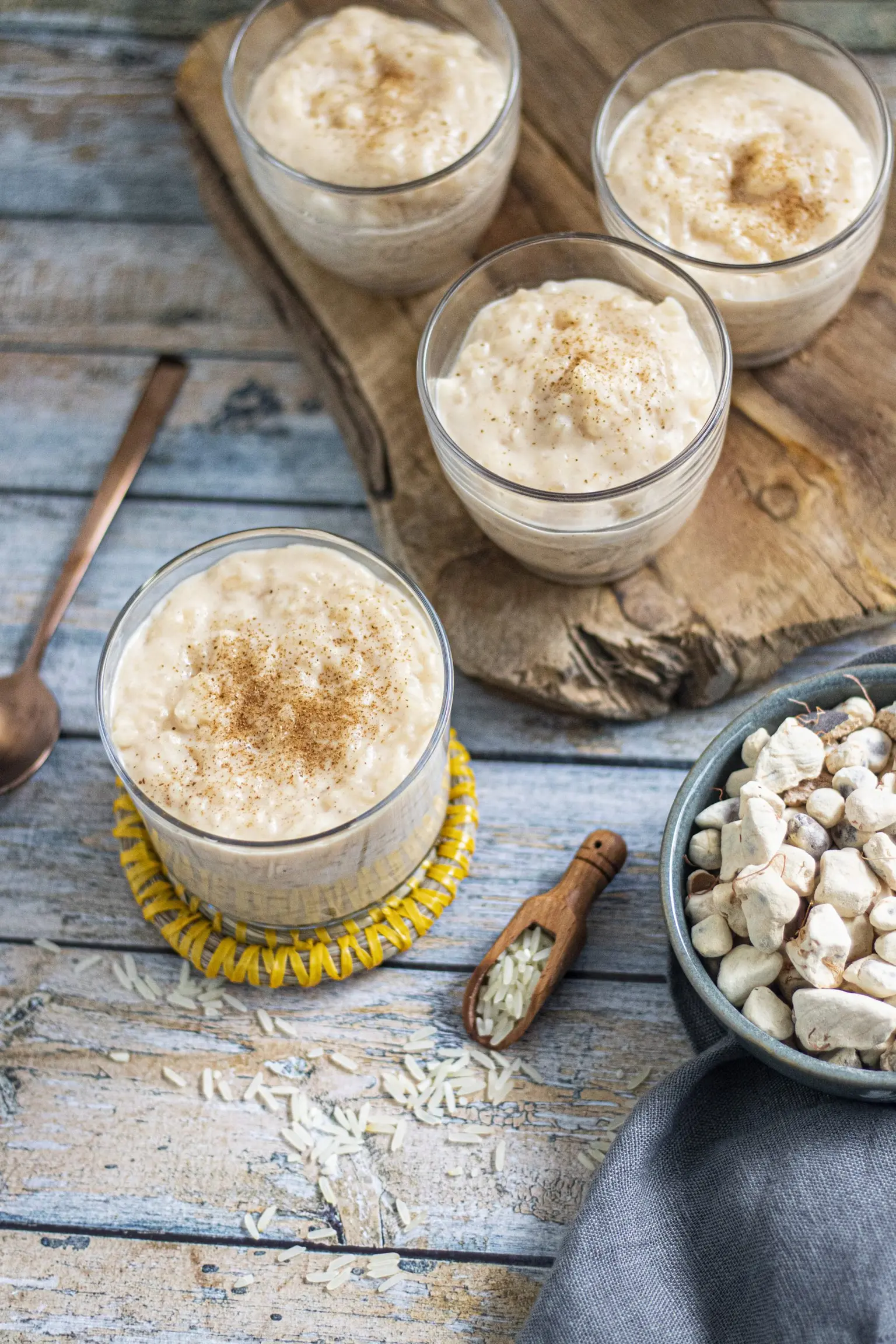 riz au lait cremeux au bouye baobab et lait de coco sombi