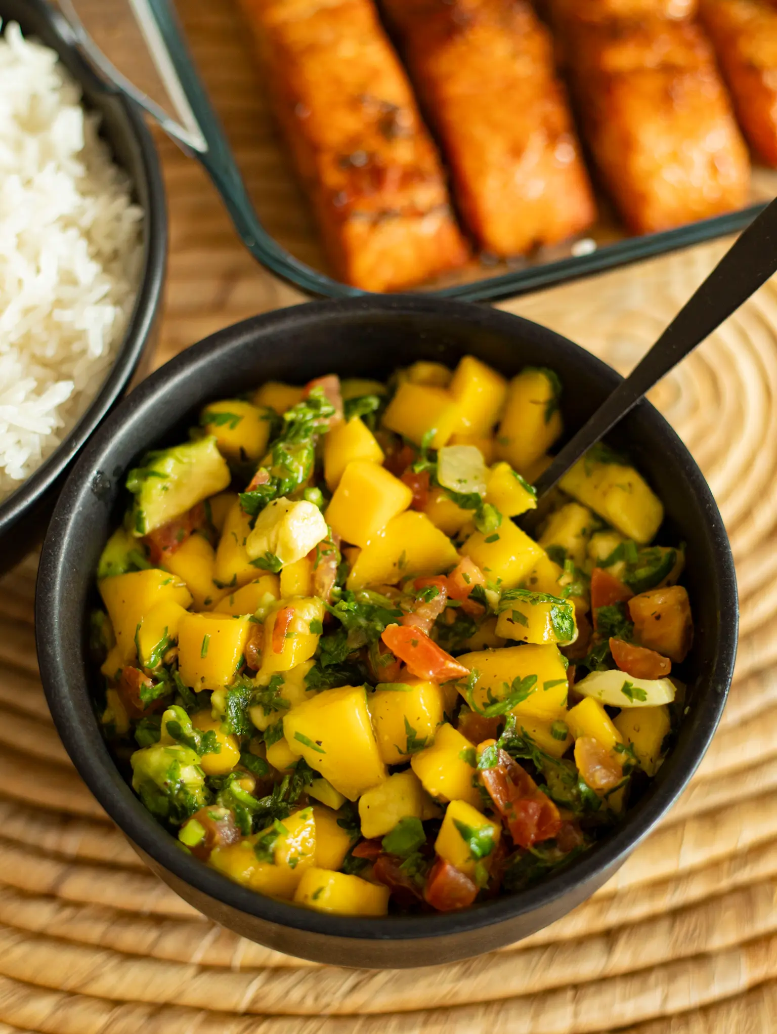 salsa mangue avocat