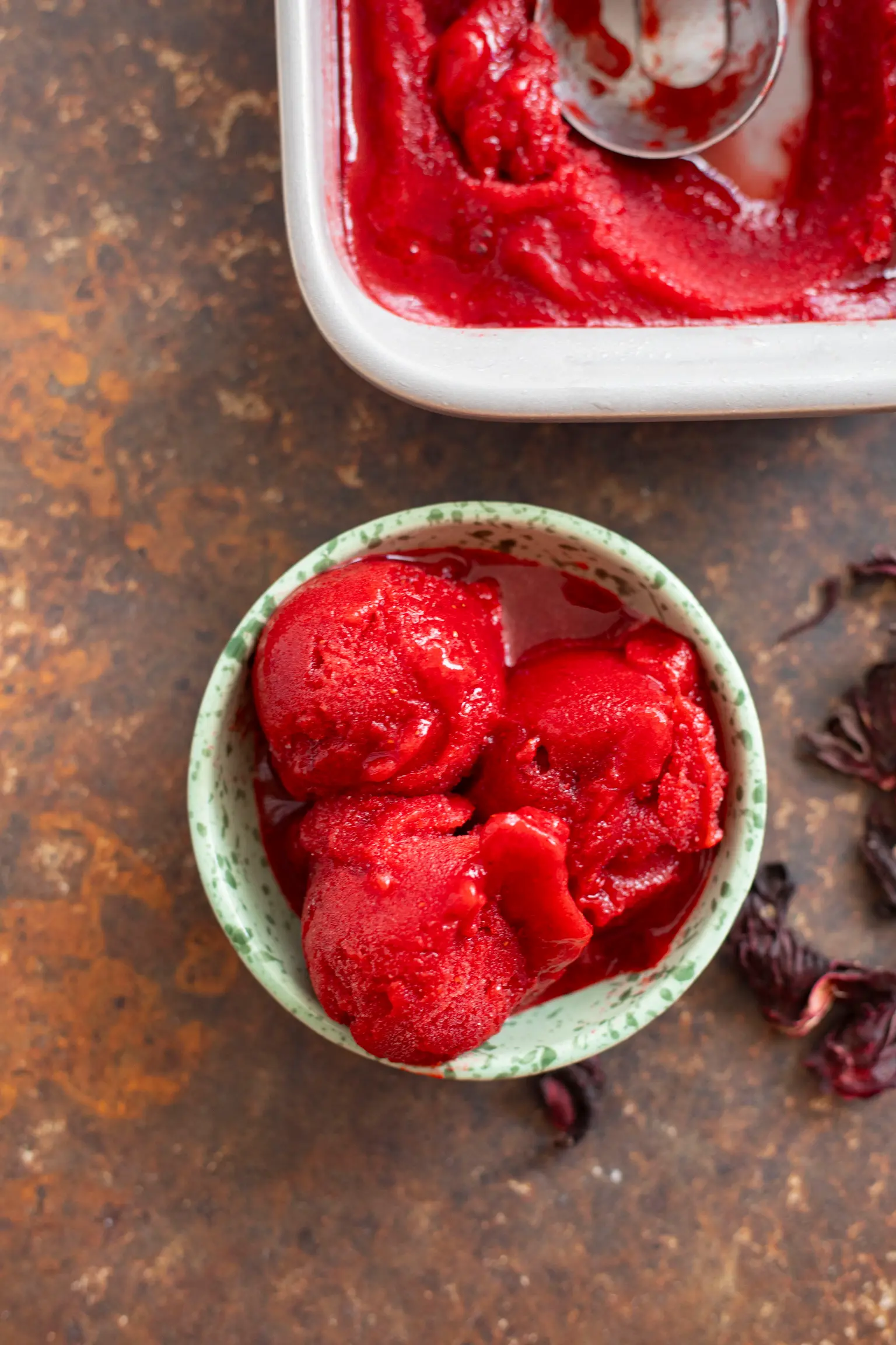 sorbet fraise bissap 2
