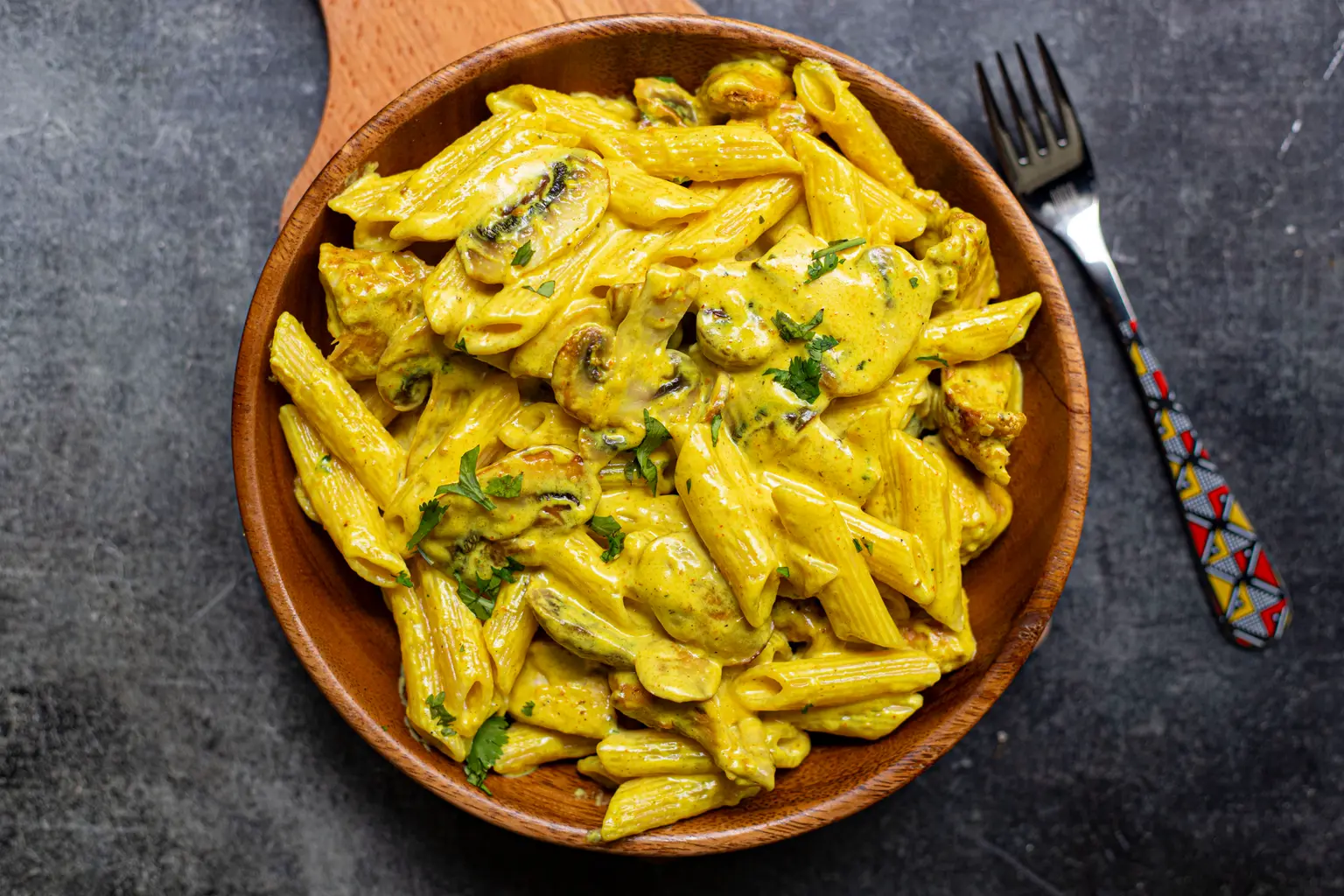 poulet creme curry