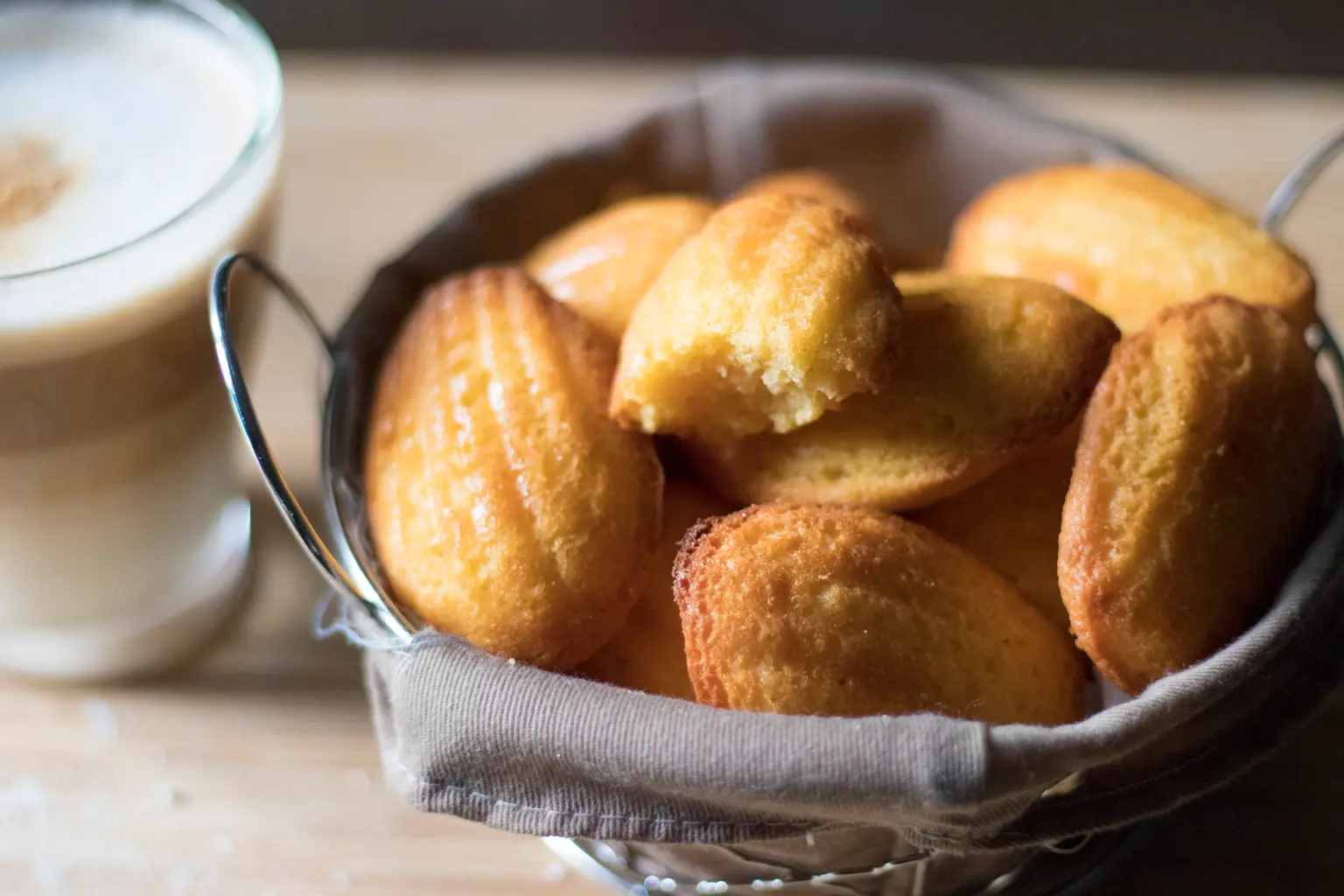 madeleines farine manioc gluten