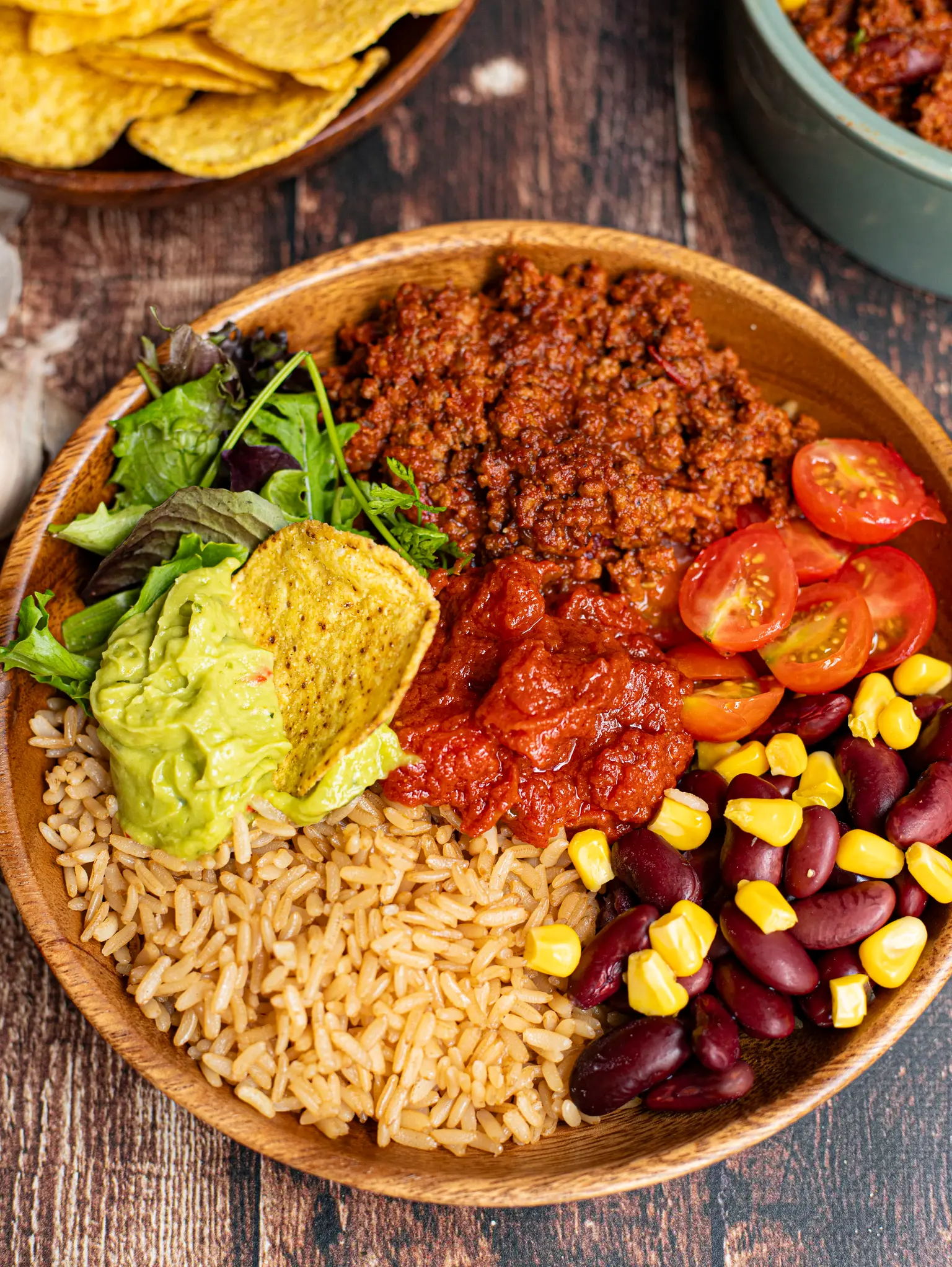 chili con carne bowl