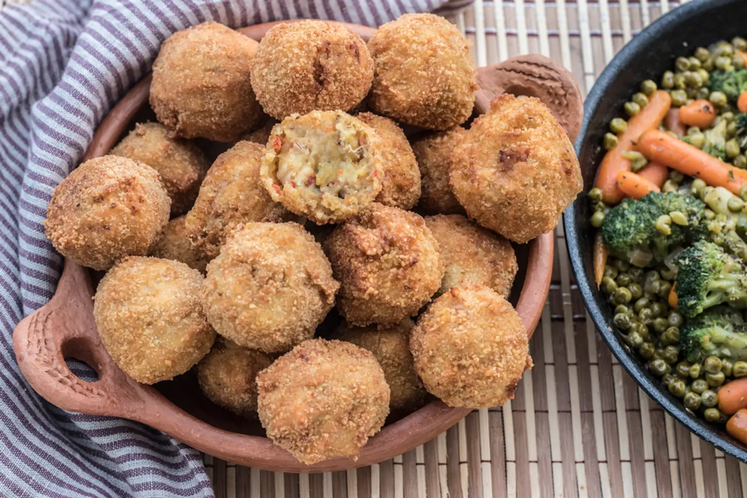 croquettes pommes terre thon farce pastels 3