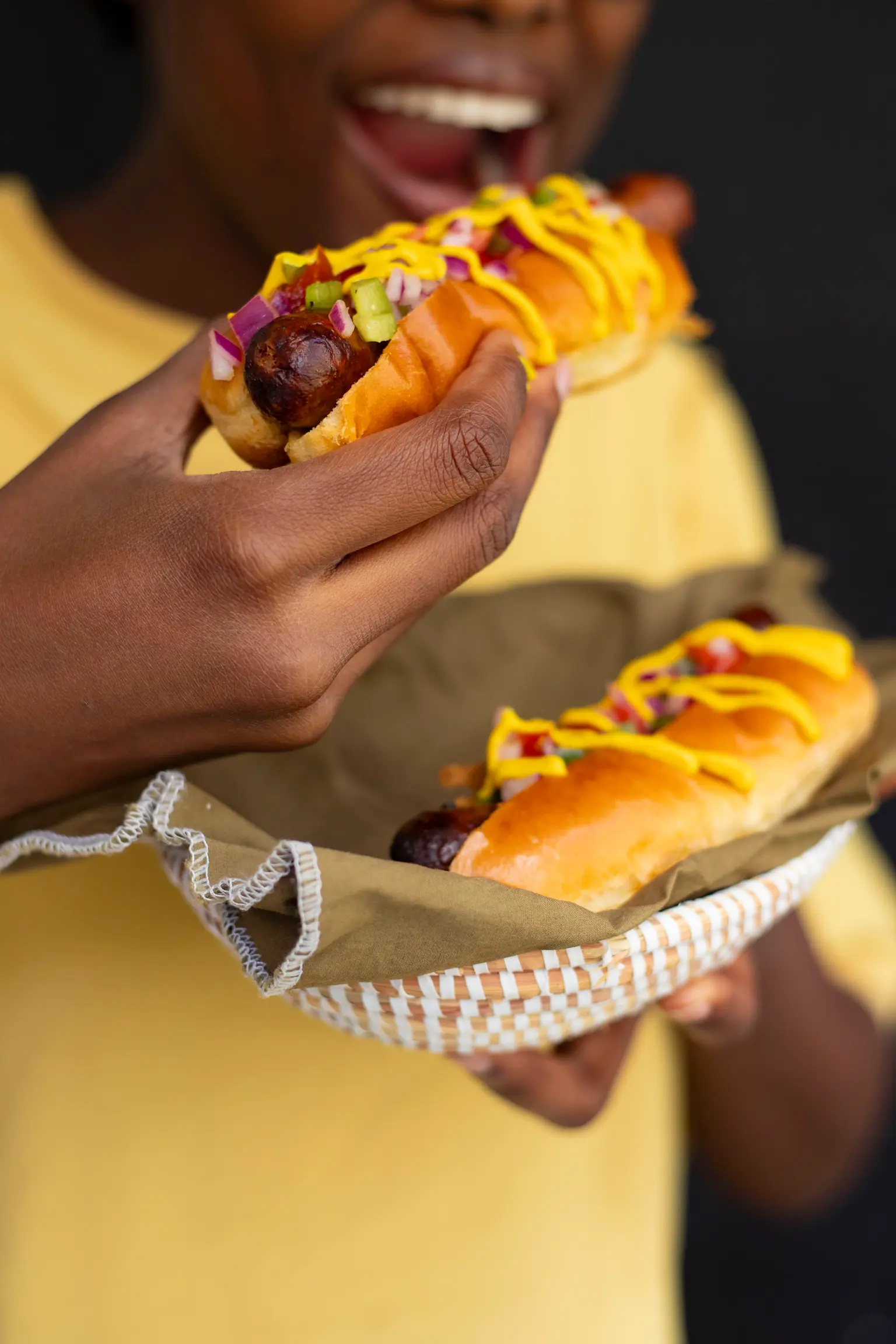 hot dog degustation
