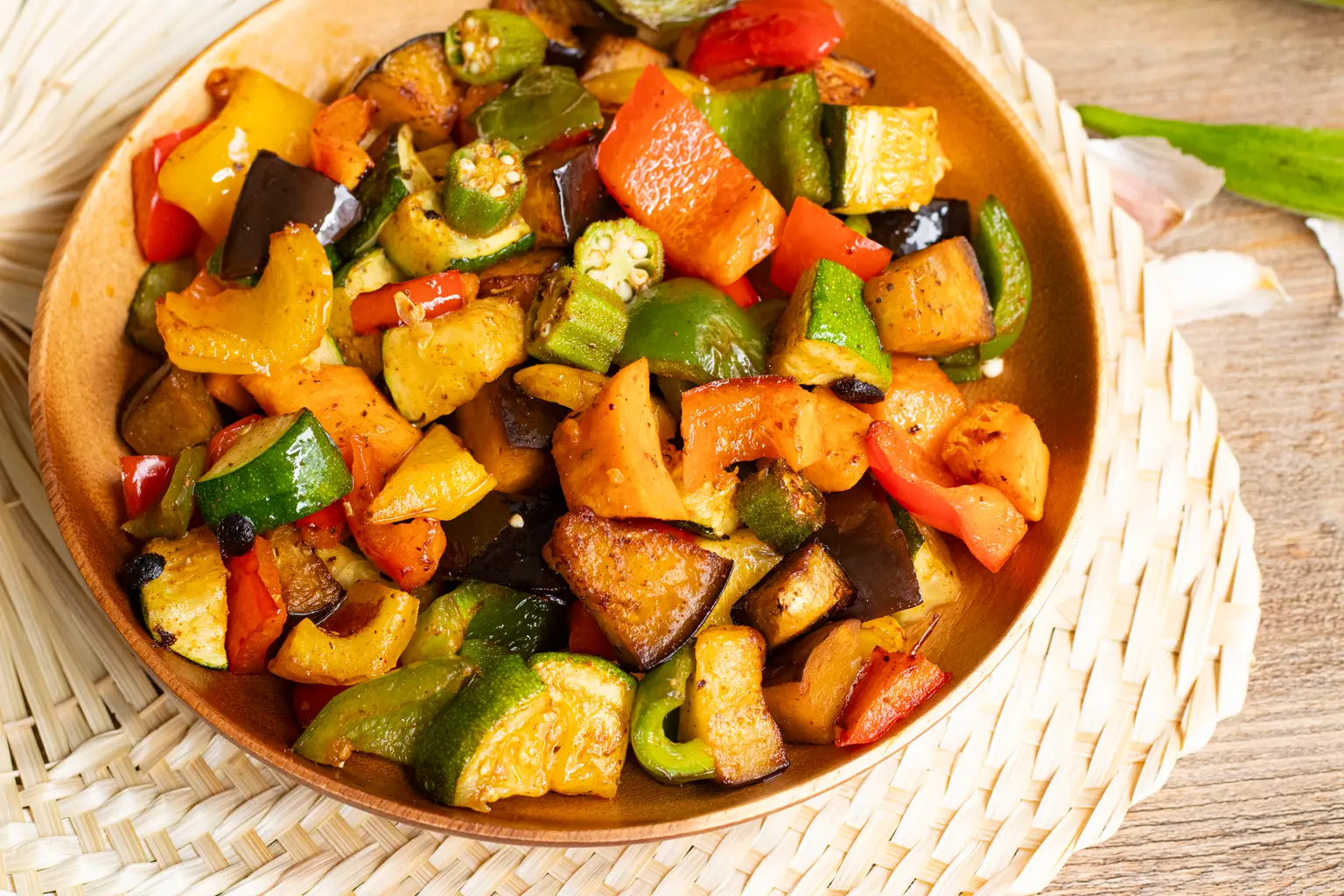 legumes du soleil et gombo