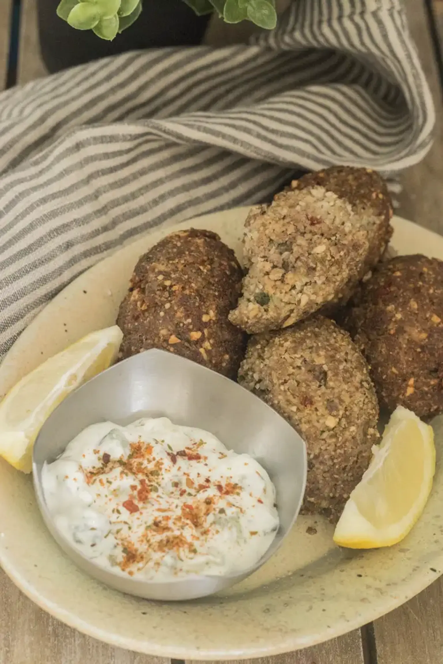croquettes de fonio facon kebbeh